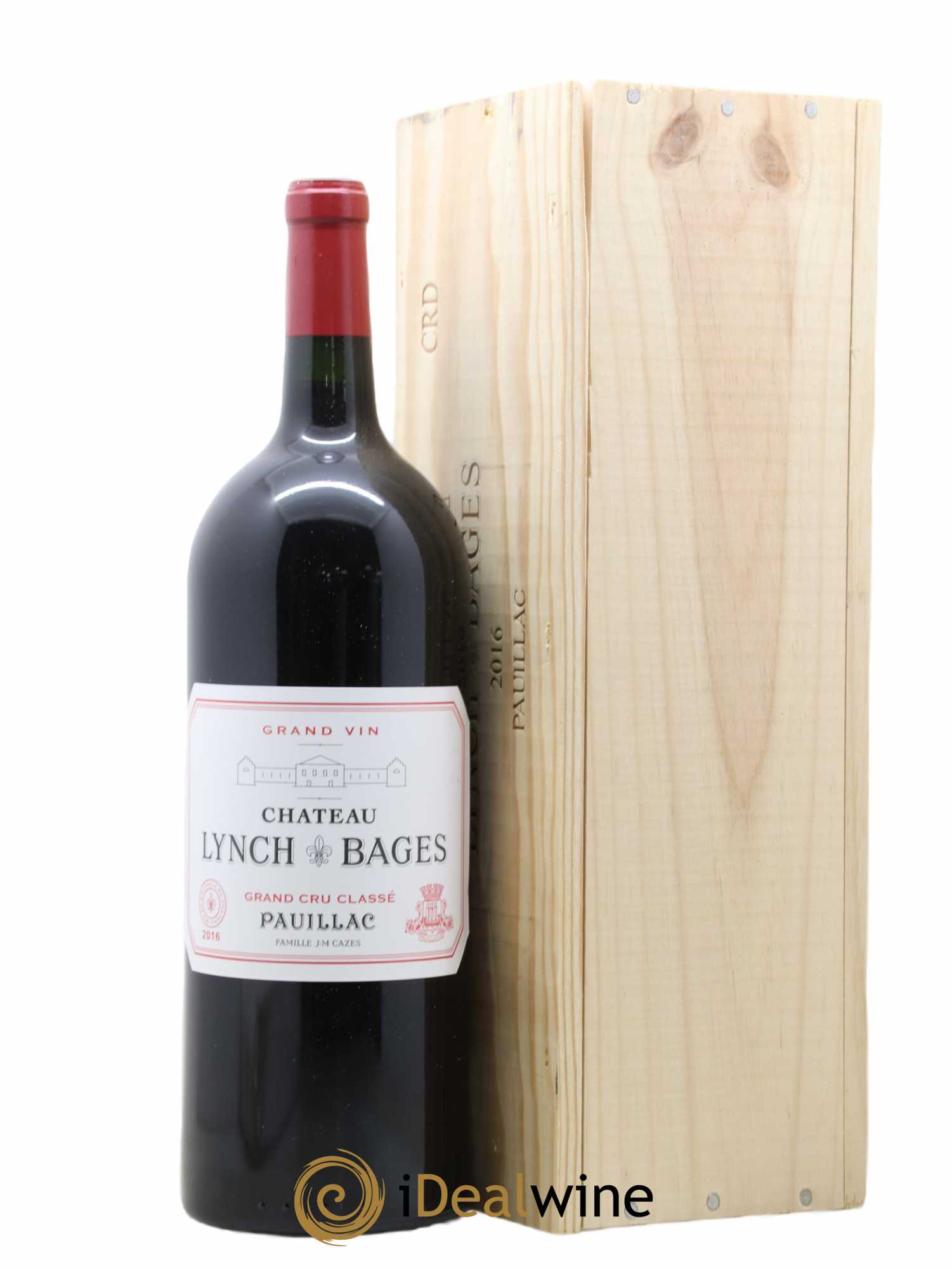 Château Lynch Bages 5ème Grand Cru Classé 2016 - Lot de 1 magnum - 0