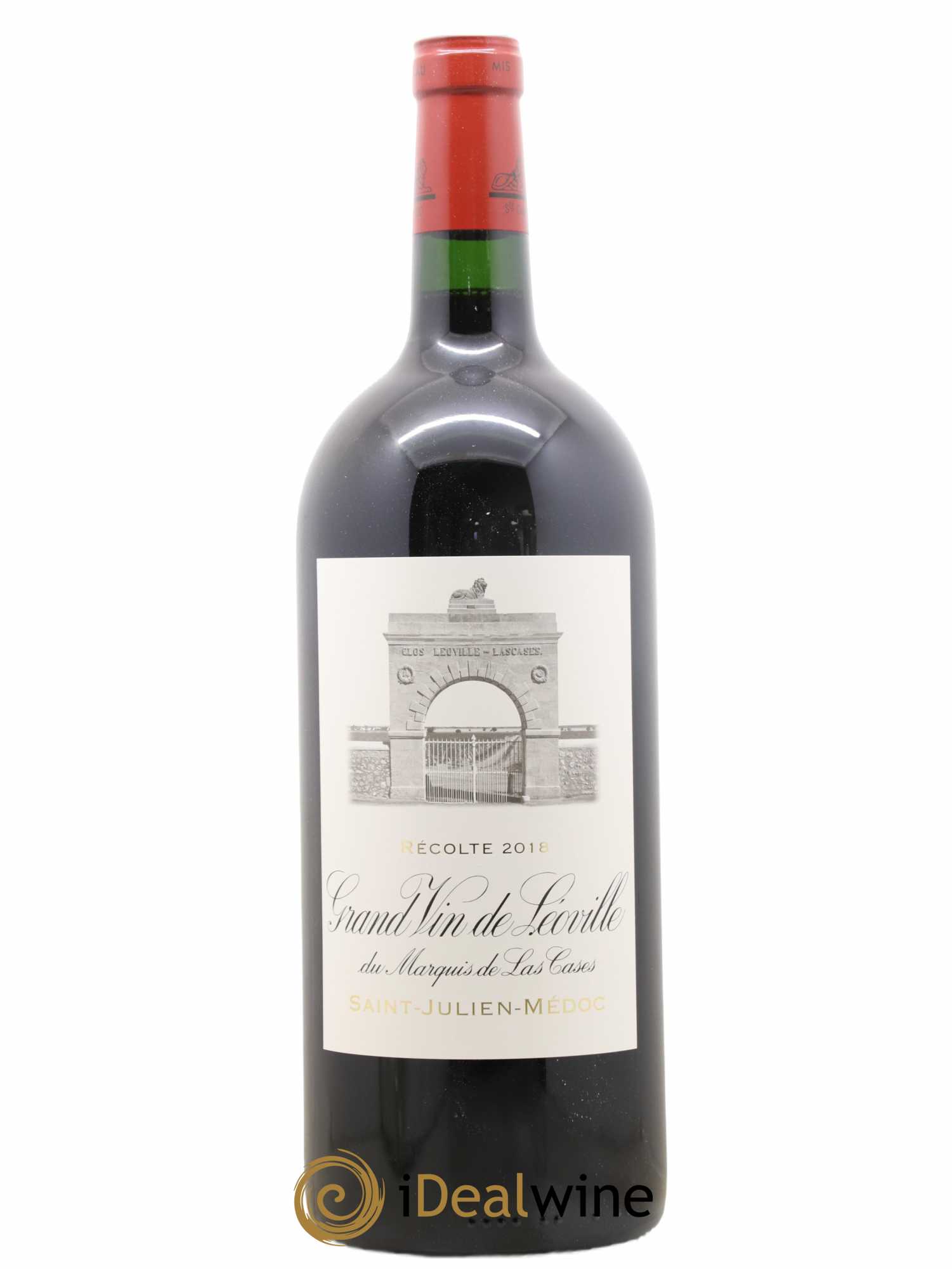 Château Léoville Las Cases 2ème Grand Cru Classé 2018 - Lot de 1 double magnum - 1