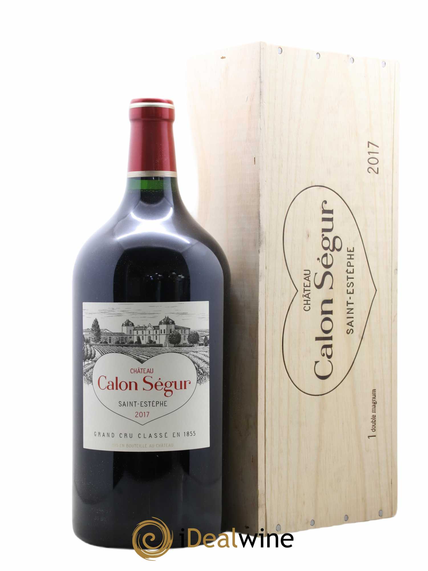 Château Calon Ségur 3ème Grand Cru Classé 2017 - Lot de 1 double magnum - 0