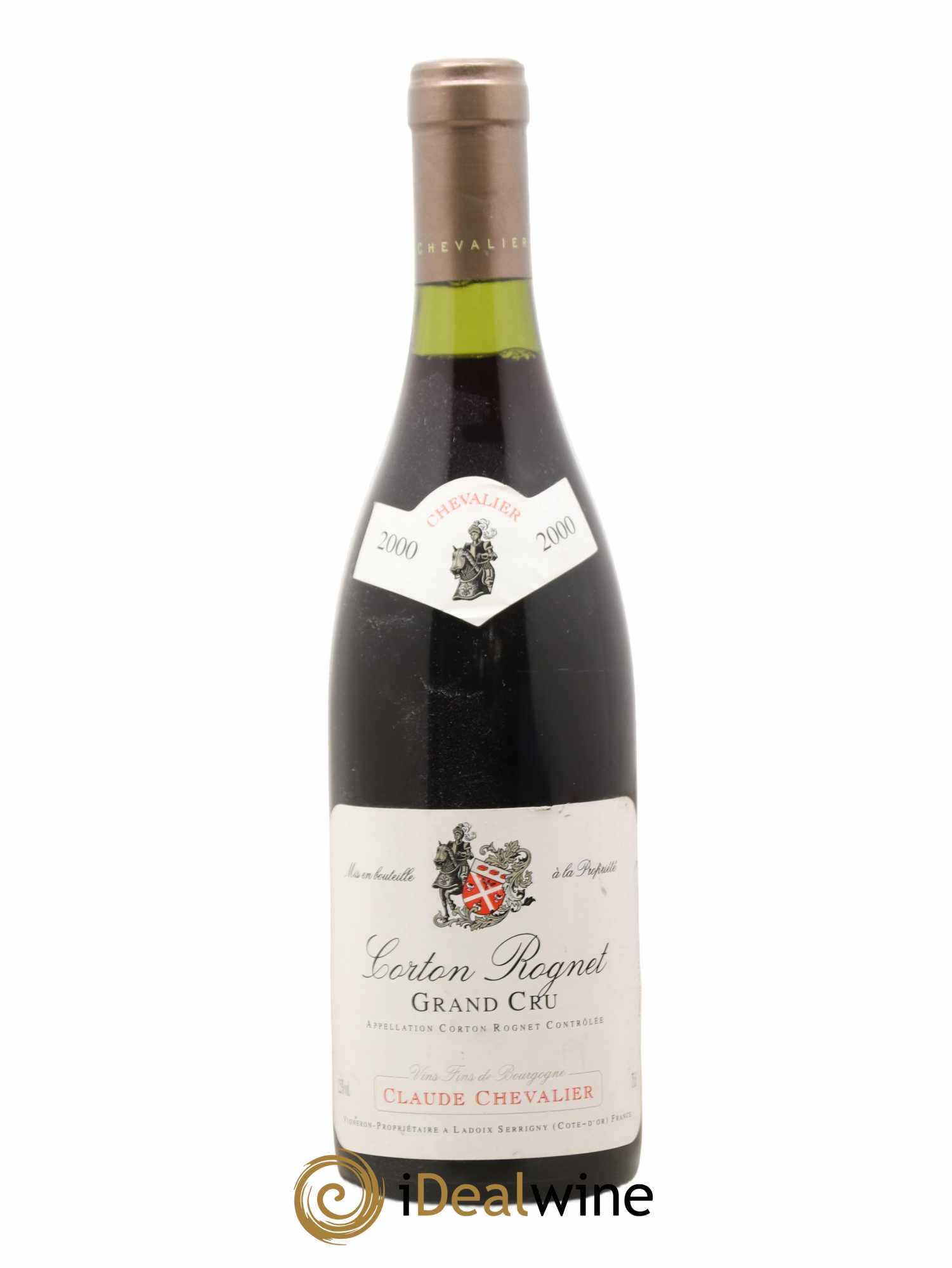 Corton Grand Cru Rognet Claude Chevalier 2000 - Lot de 1 bouteille - 0
