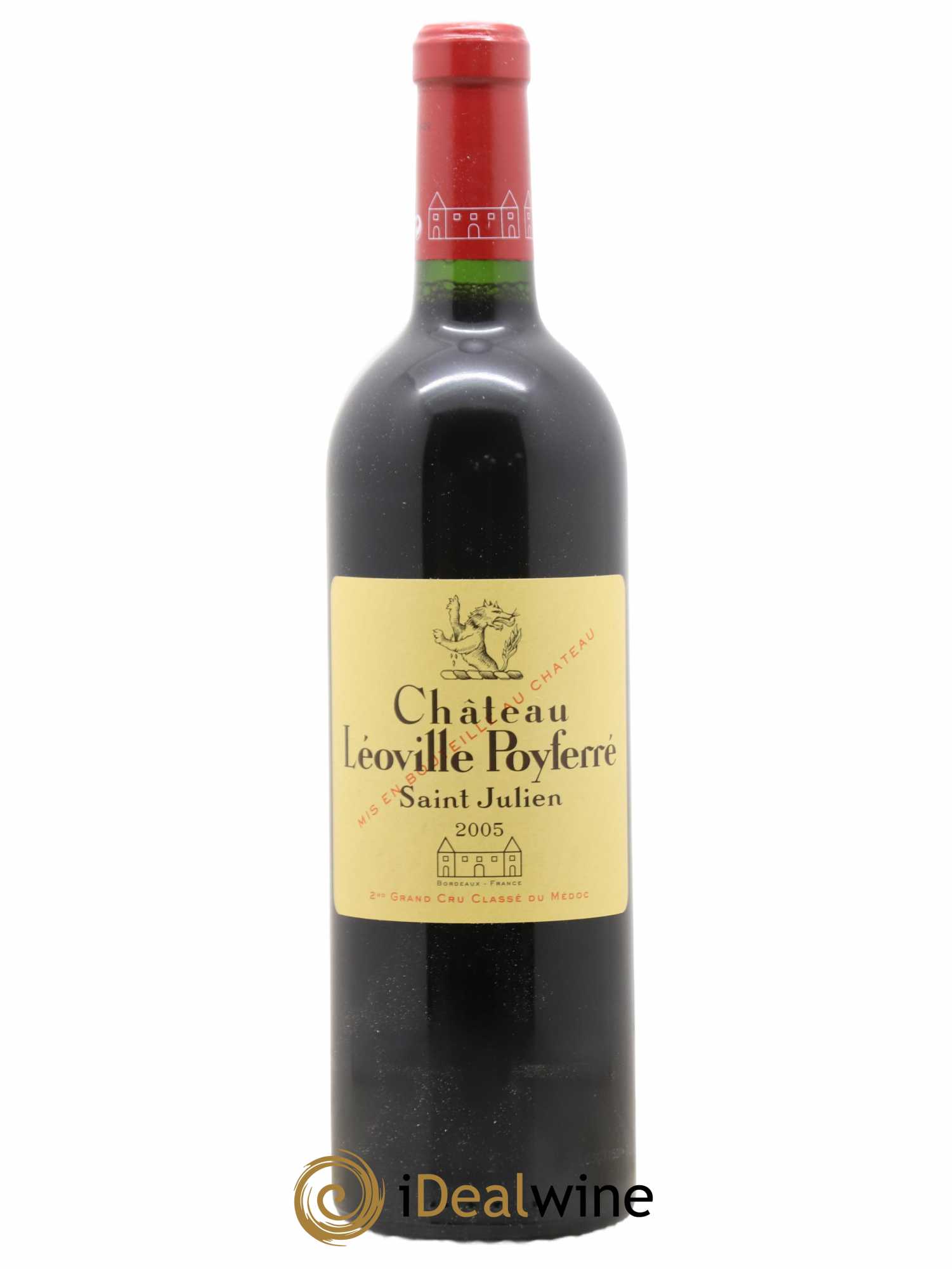 Château Léoville Poyferré 2ème Grand Cru Classé 2005 - Lot de 1 bouteille - 0