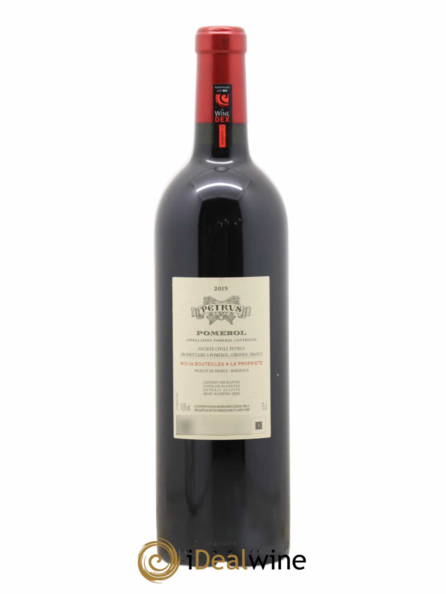 Petrus 2019 - Lot de 1 bouteille - 2