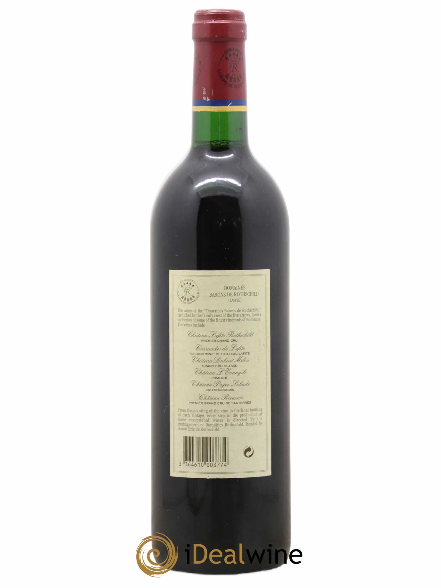 Carruades de Lafite Rothschild Second Vin 1997 - Lot de 1 bouteille - 1