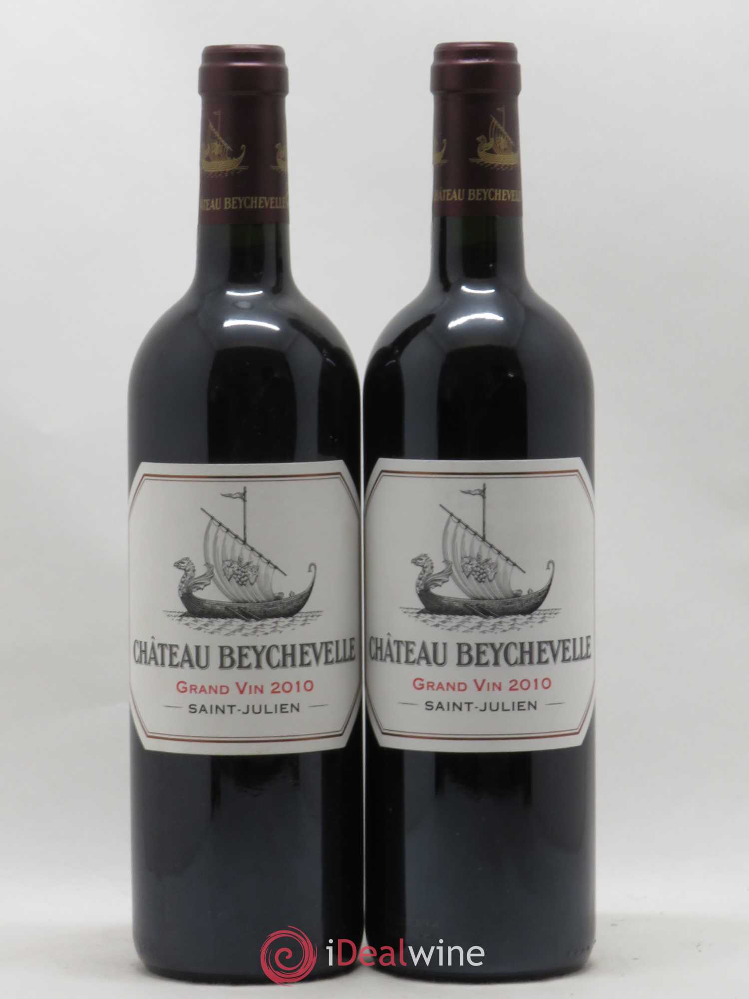 Château Beychevelle 4ème Grand Cru Classé 2010 - Lot de 2 bouteilles - 0