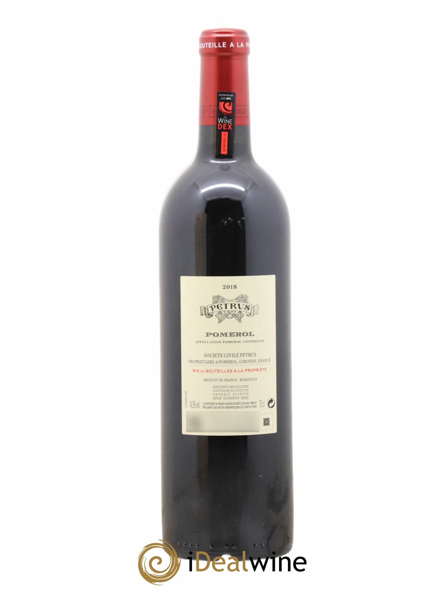Petrus 2018 - Lot de 1 bouteille - 2