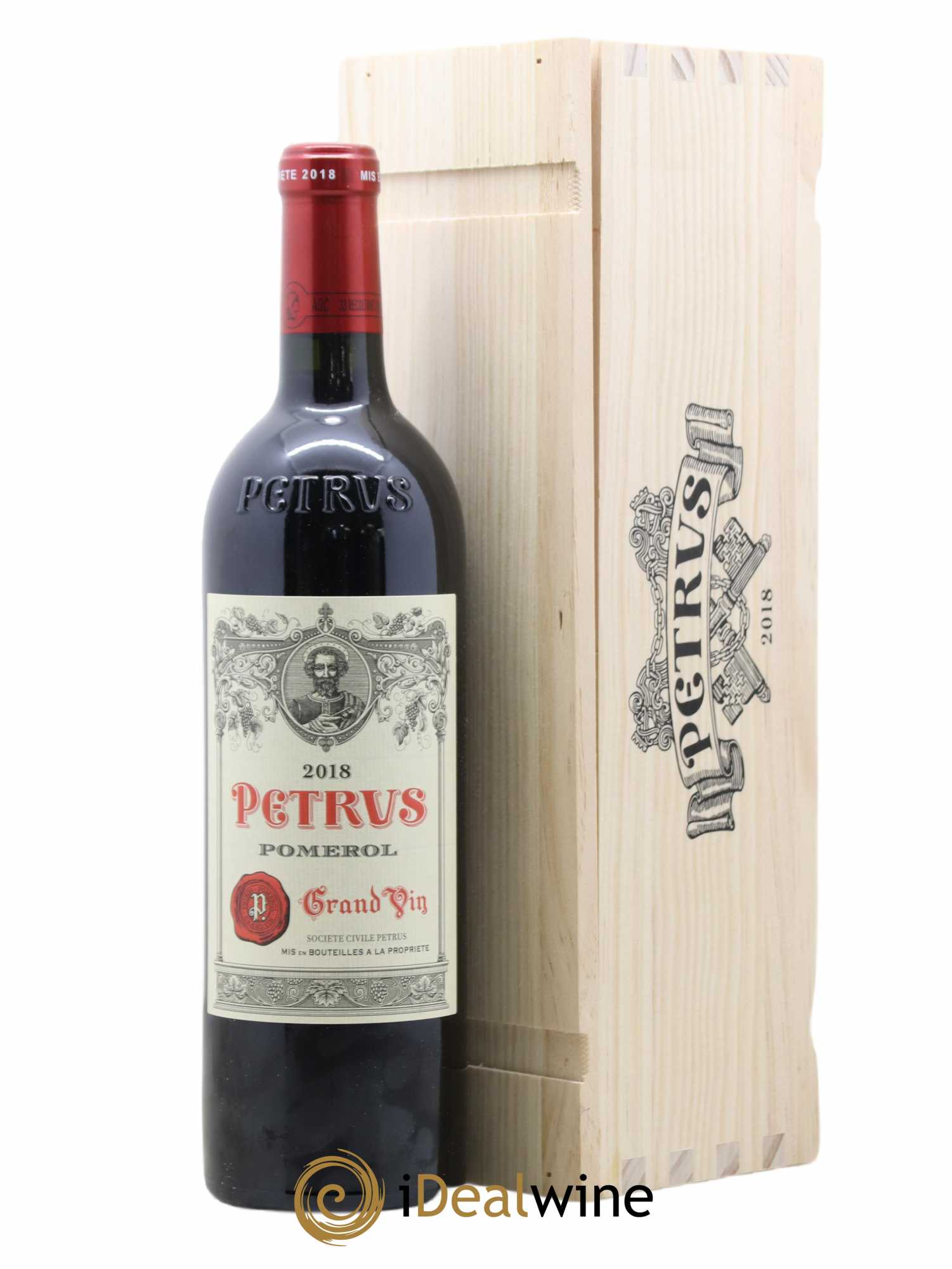 Petrus 2018 - Lot de 1 bouteille - 0