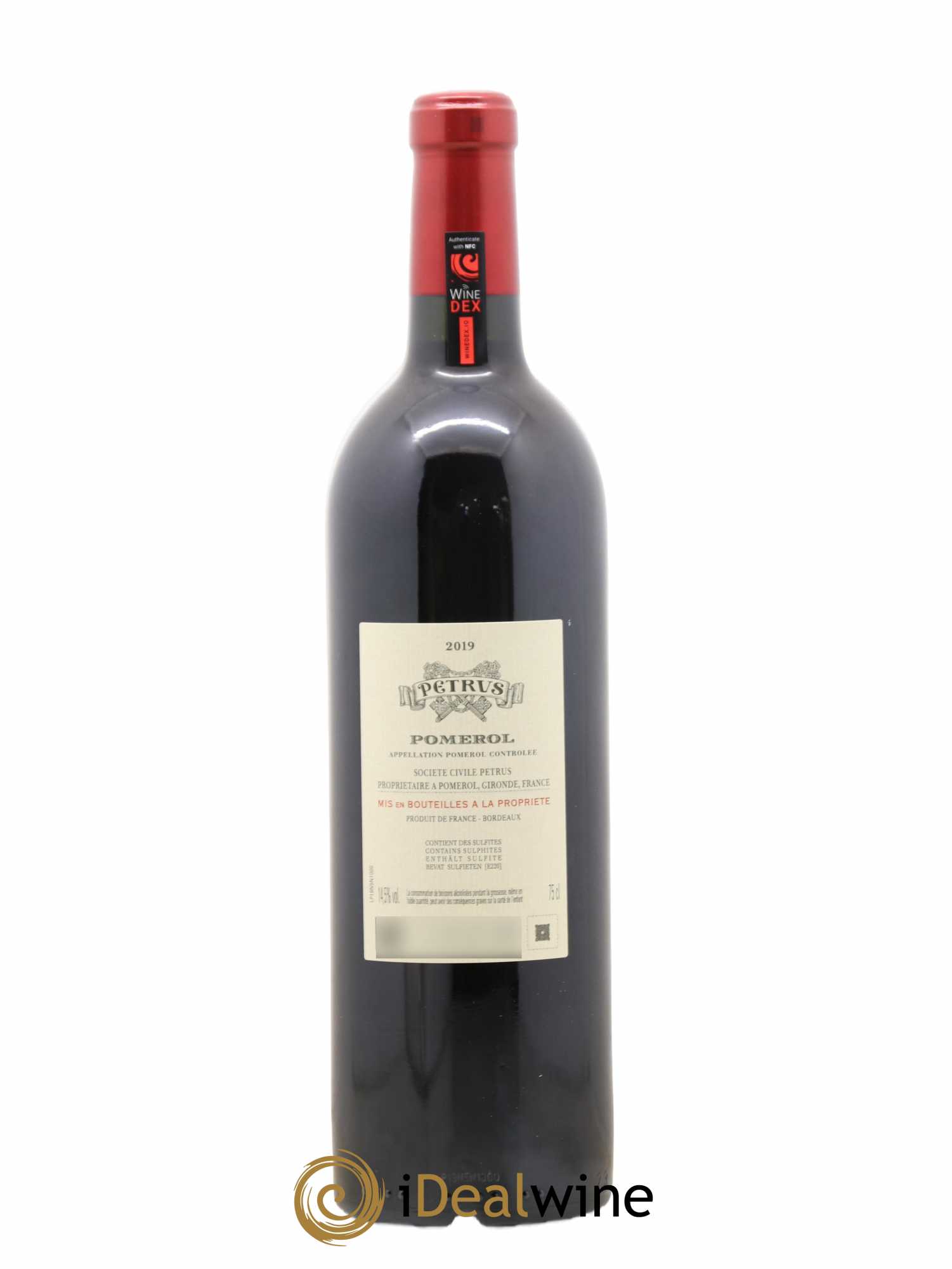 Petrus 2019 - Lot de 1 bouteille - 1