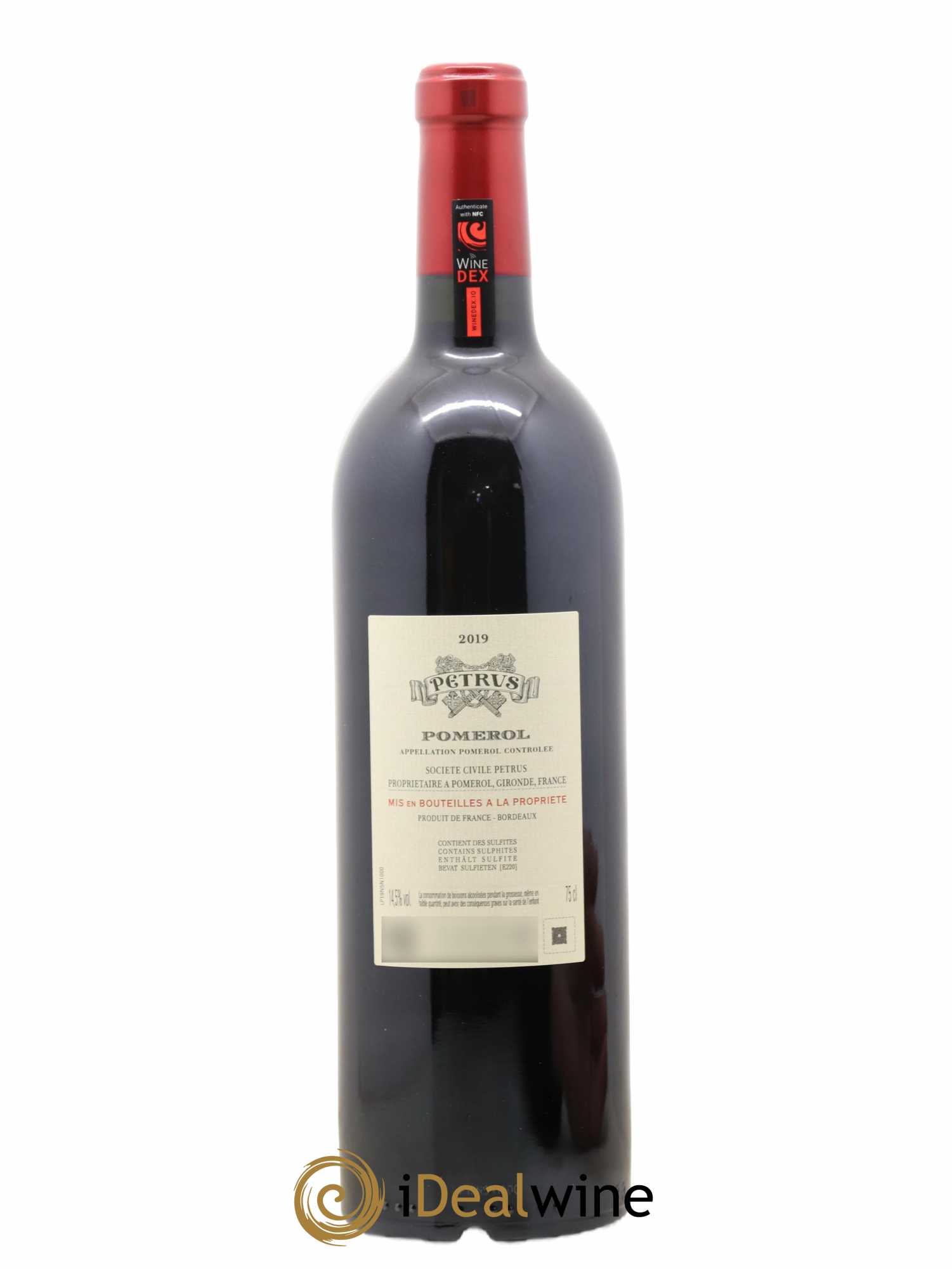 Petrus 2019 - Lot de 1 bouteille - 1