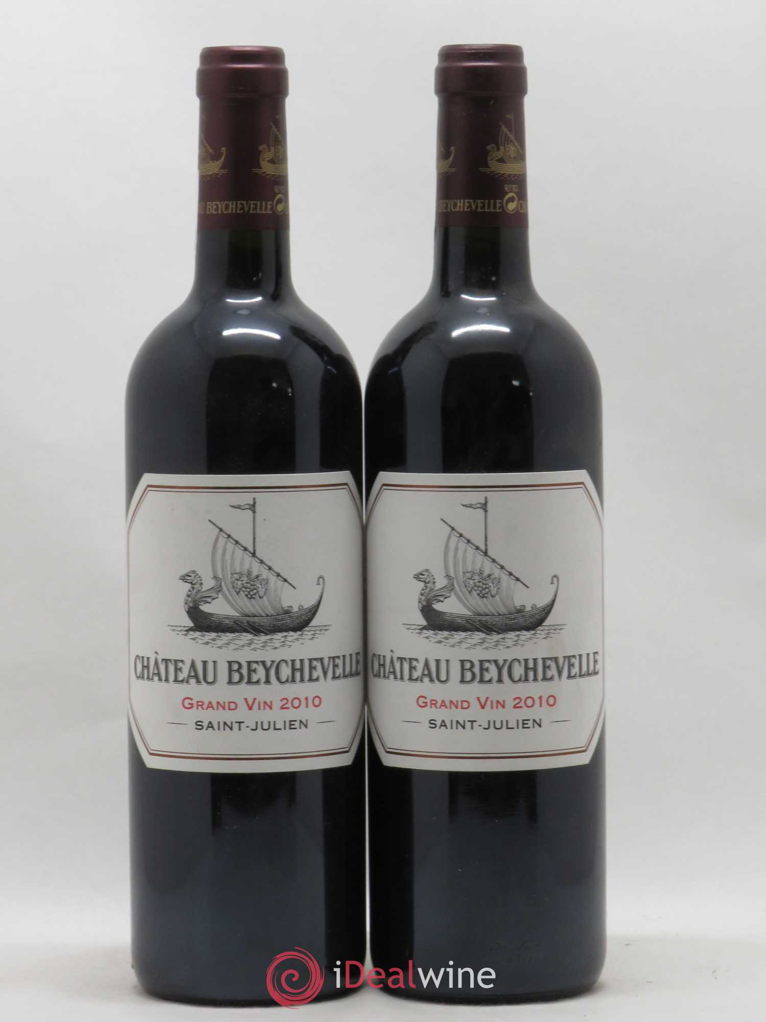 Château Beychevelle 4ème Grand Cru Classé 2010 - Lot de 2 bouteilles - 0