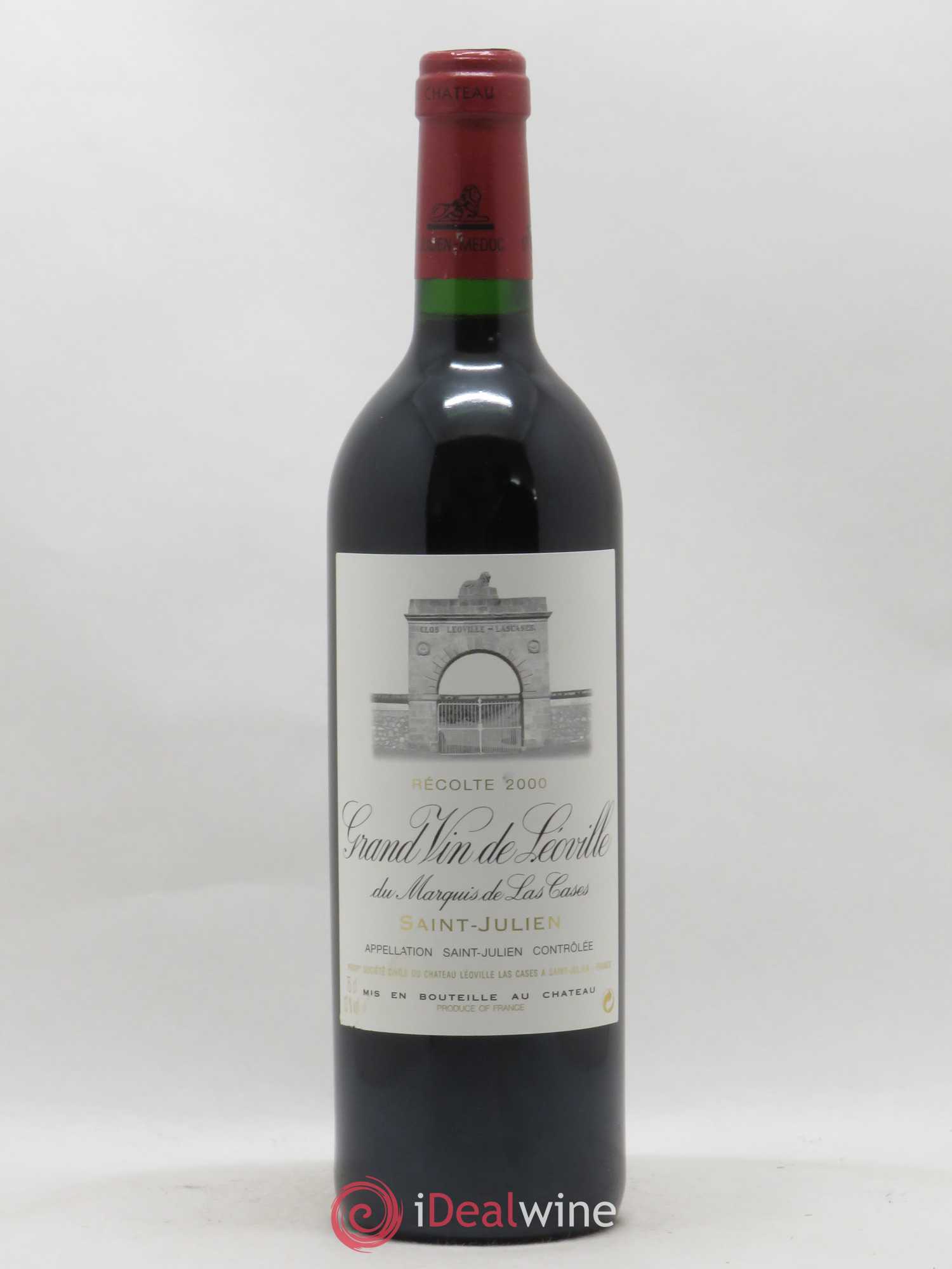 Château Léoville Las Cases 2ème Grand Cru Classé 2000 - Lot de 1 bouteille - 0