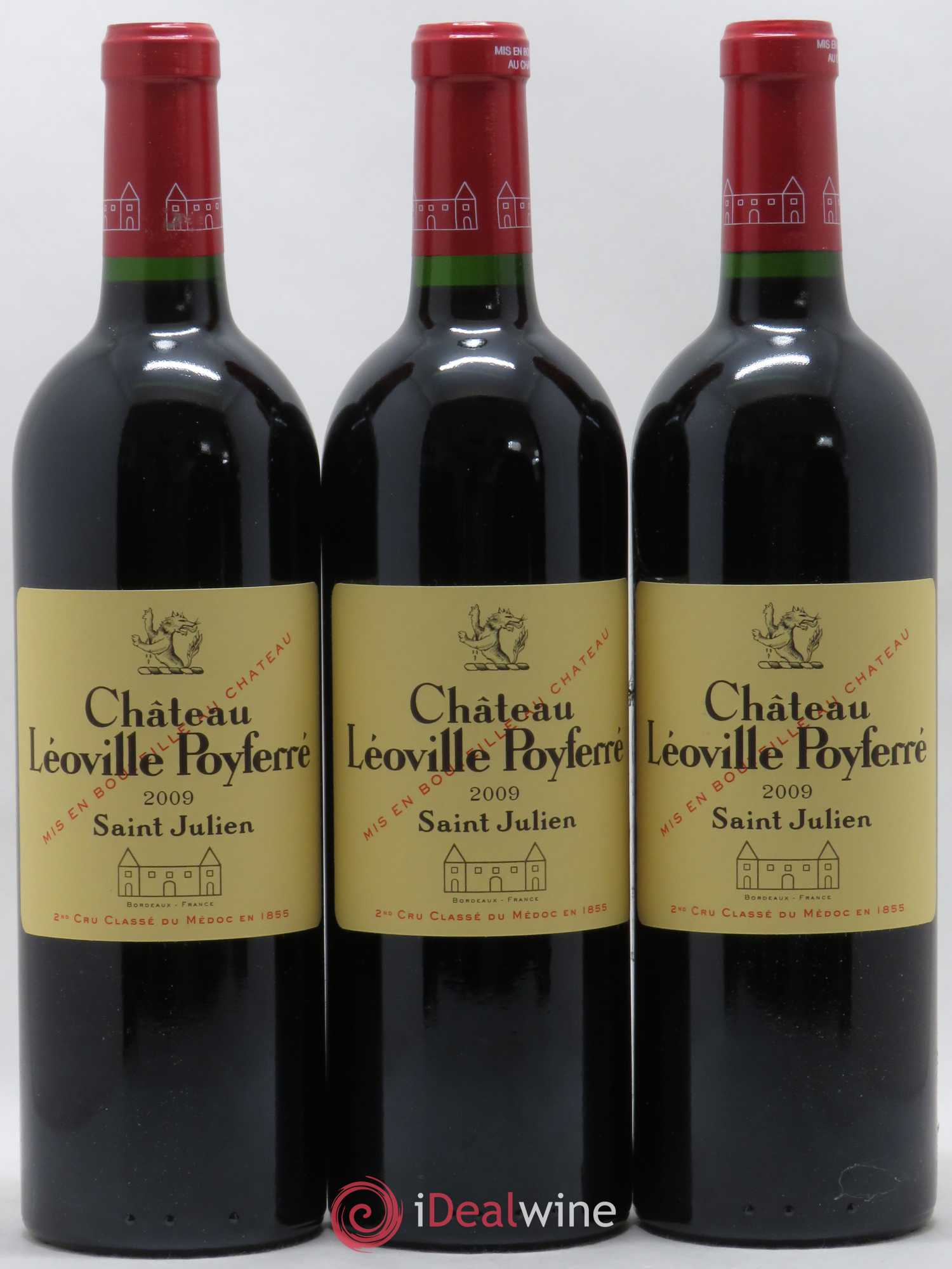 Château Léoville Poyferré 2ème Grand Cru Classé 2009 - Lot de 12 bouteilles - 3