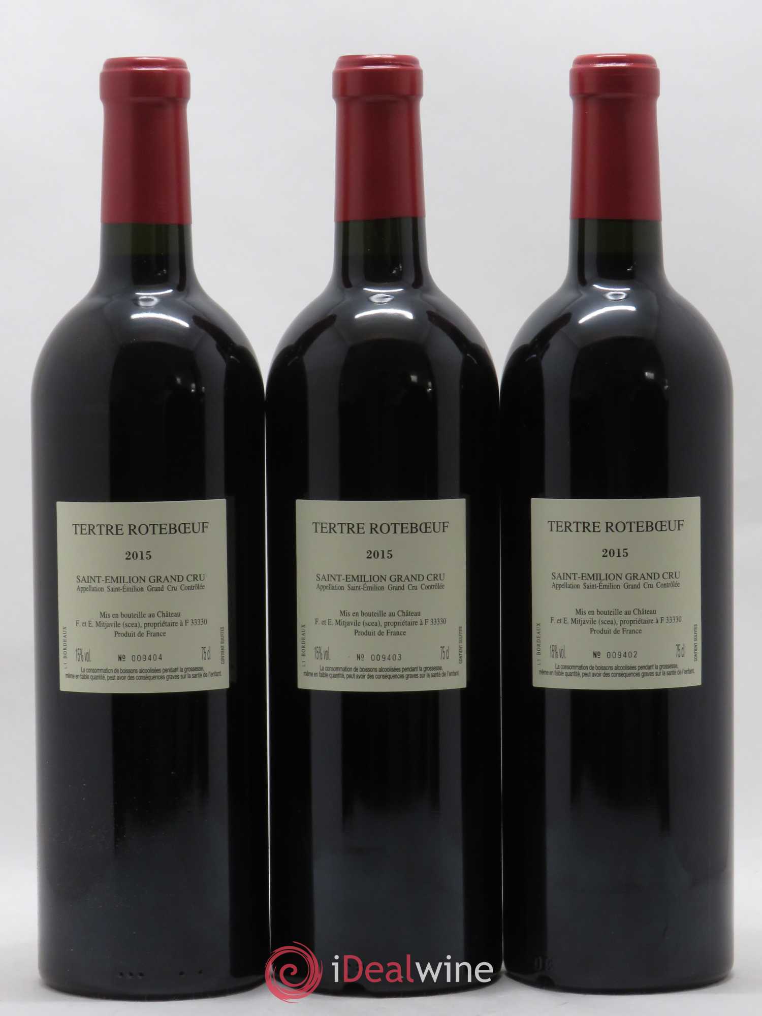 Château Tertre Roteboeuf 2015 - Posten von 6 Flaschen - 4