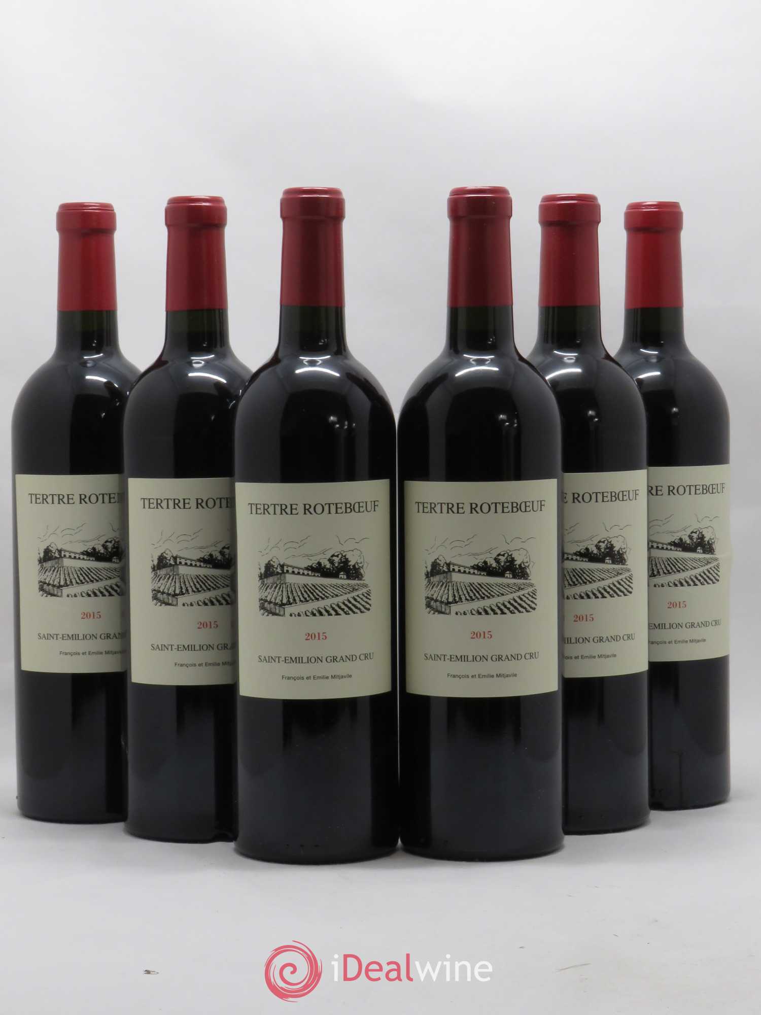 Château Tertre Roteboeuf 2015 - Posten von 6 Flaschen - 0