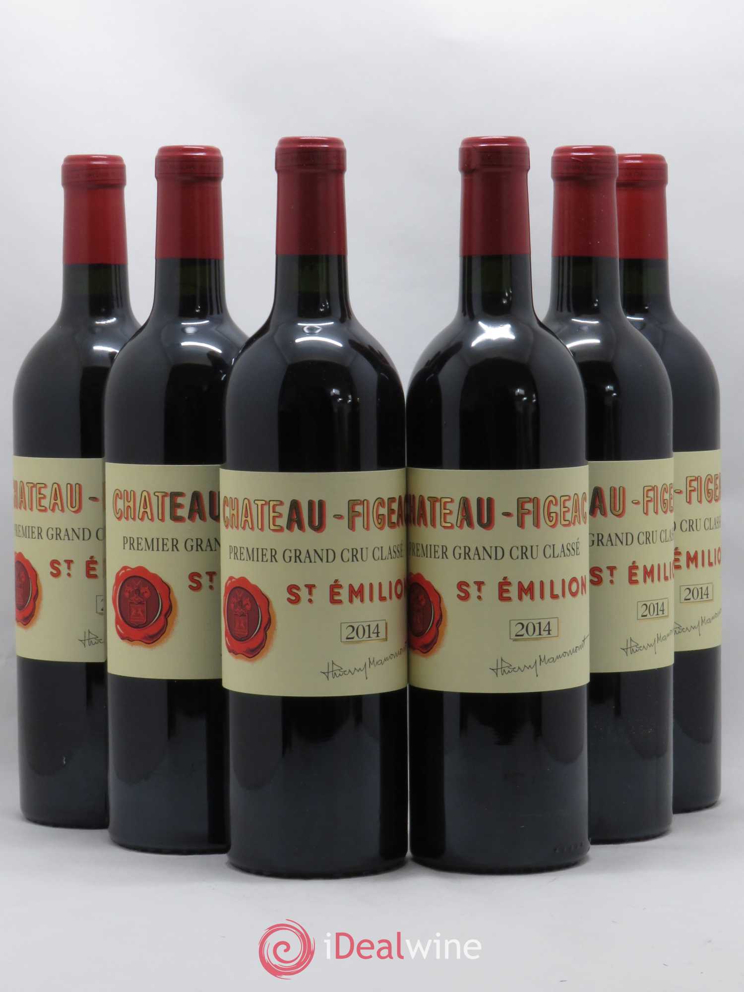 Château Figeac 1er Grand Cru Classé A 2014 - Lot de 6 bouteilles - 0