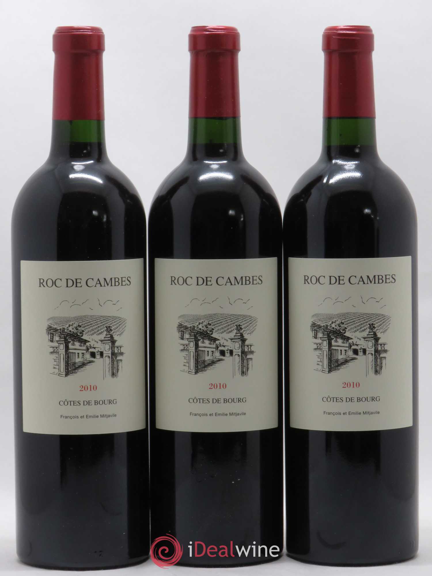 Roc de Cambes 2010 - Posten von 6 Flaschen - 1