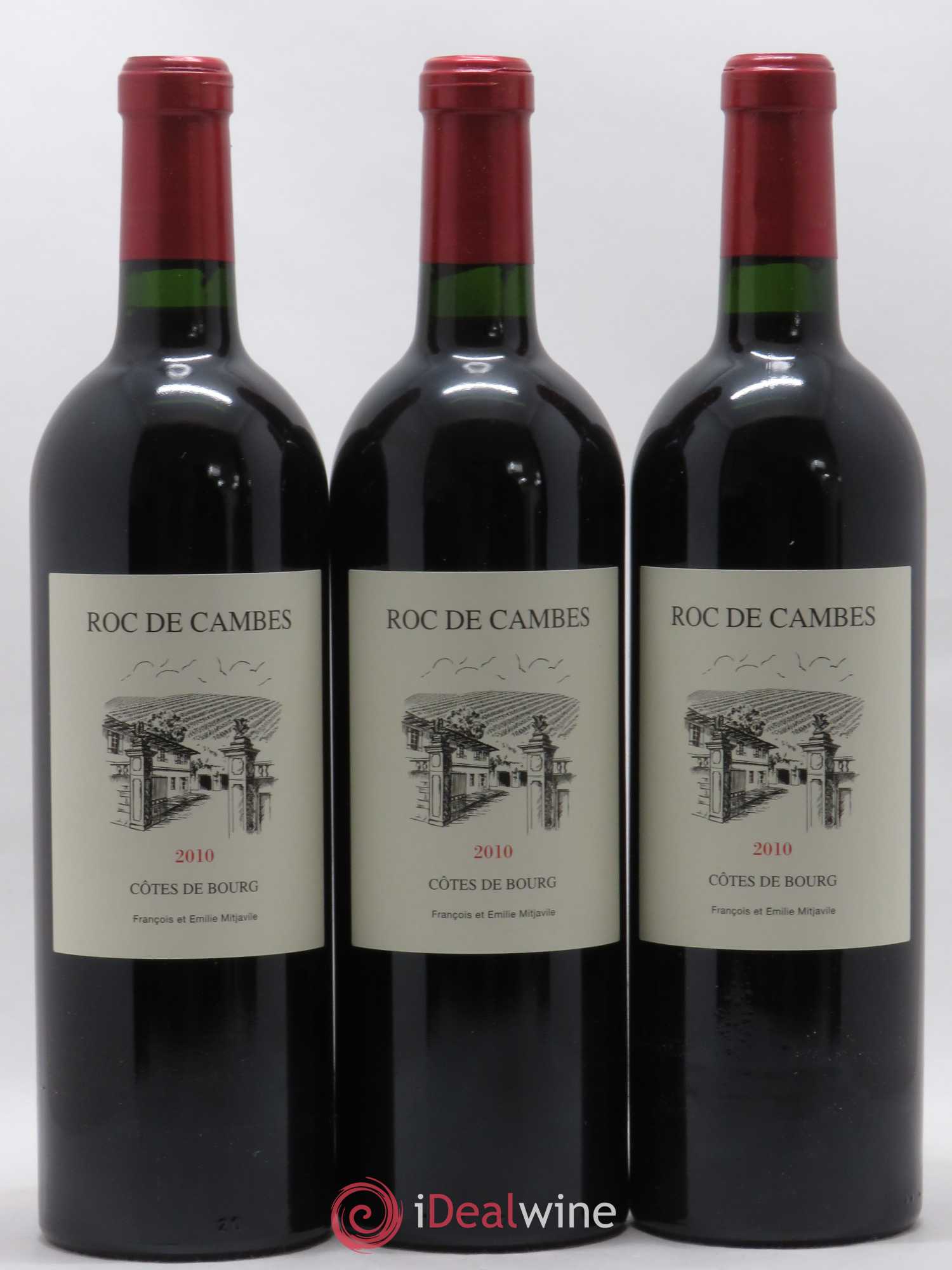 Roc de Cambes 2010 - Posten von 6 Flaschen - 2