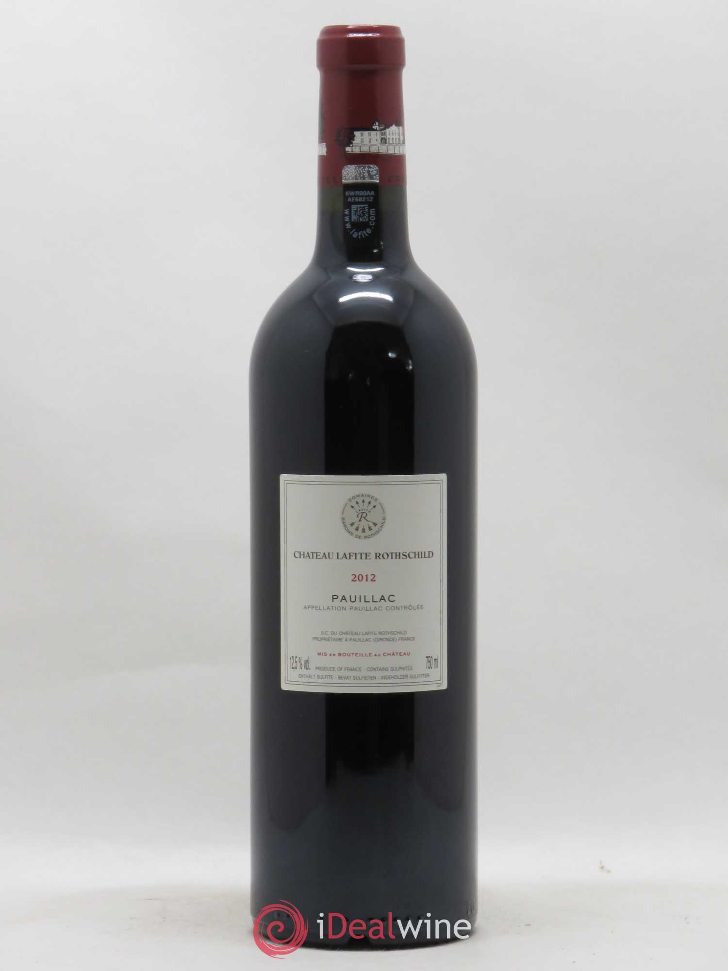 Château Lafite Rothschild 1er Grand Cru Classé 2012 - Lot de 1 bouteille - 1