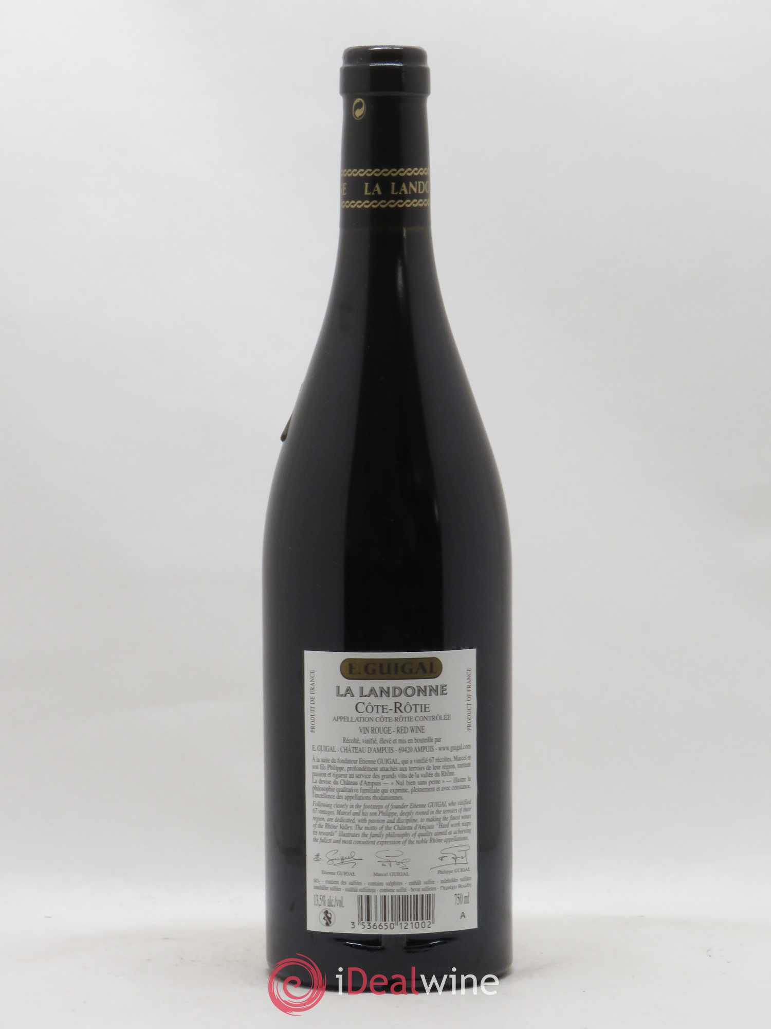 Côte-Rôtie La Landonne Guigal 2012 - Lot de 1 bouteille - 1