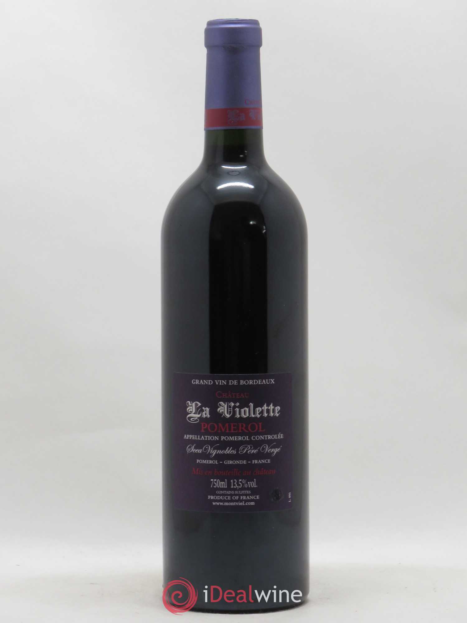 Château la Violette 2009 - Lot de 1 bouteille - 1