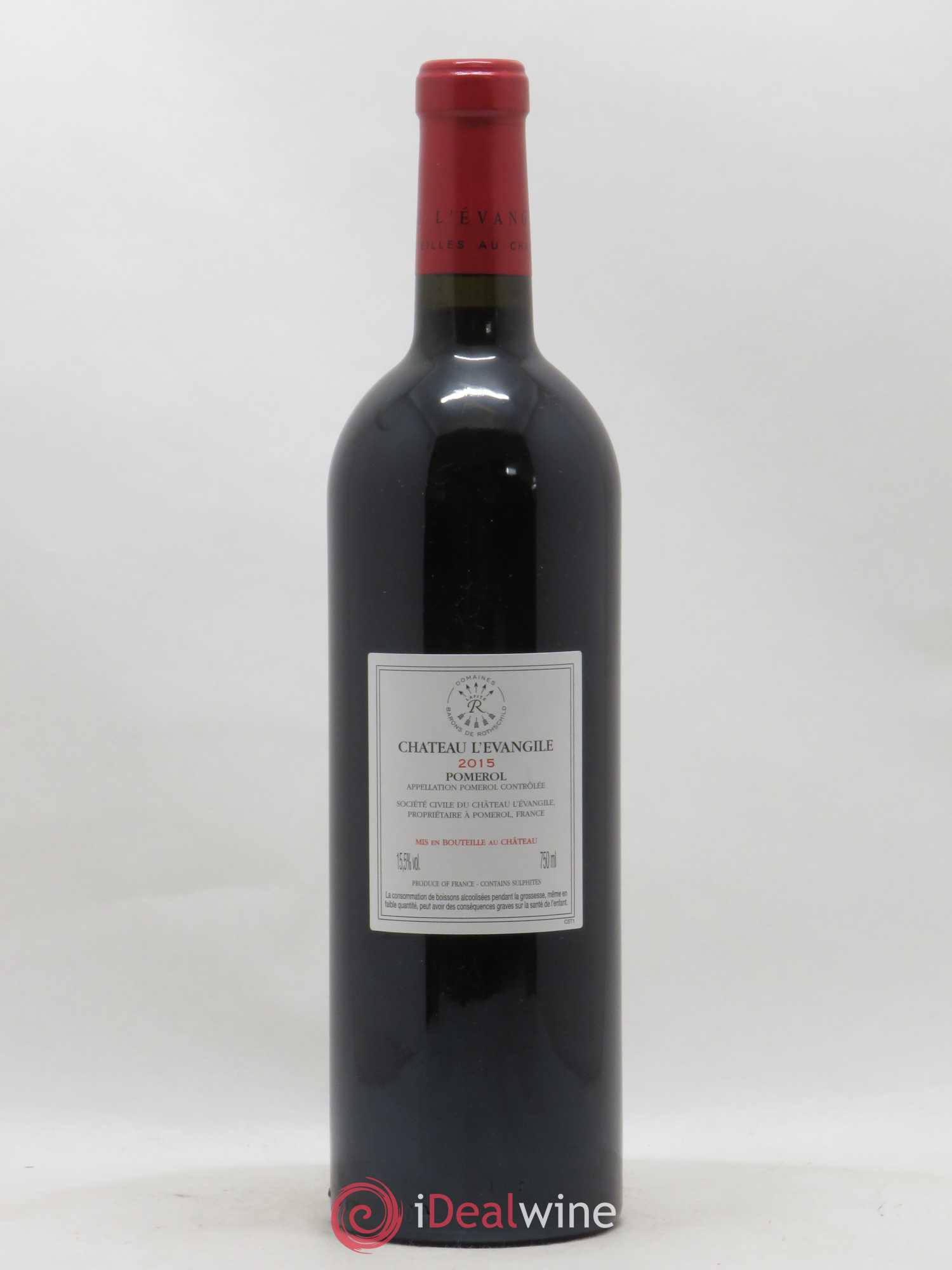 Château l' Évangile 2015 - Lot de 1 bouteille - 1