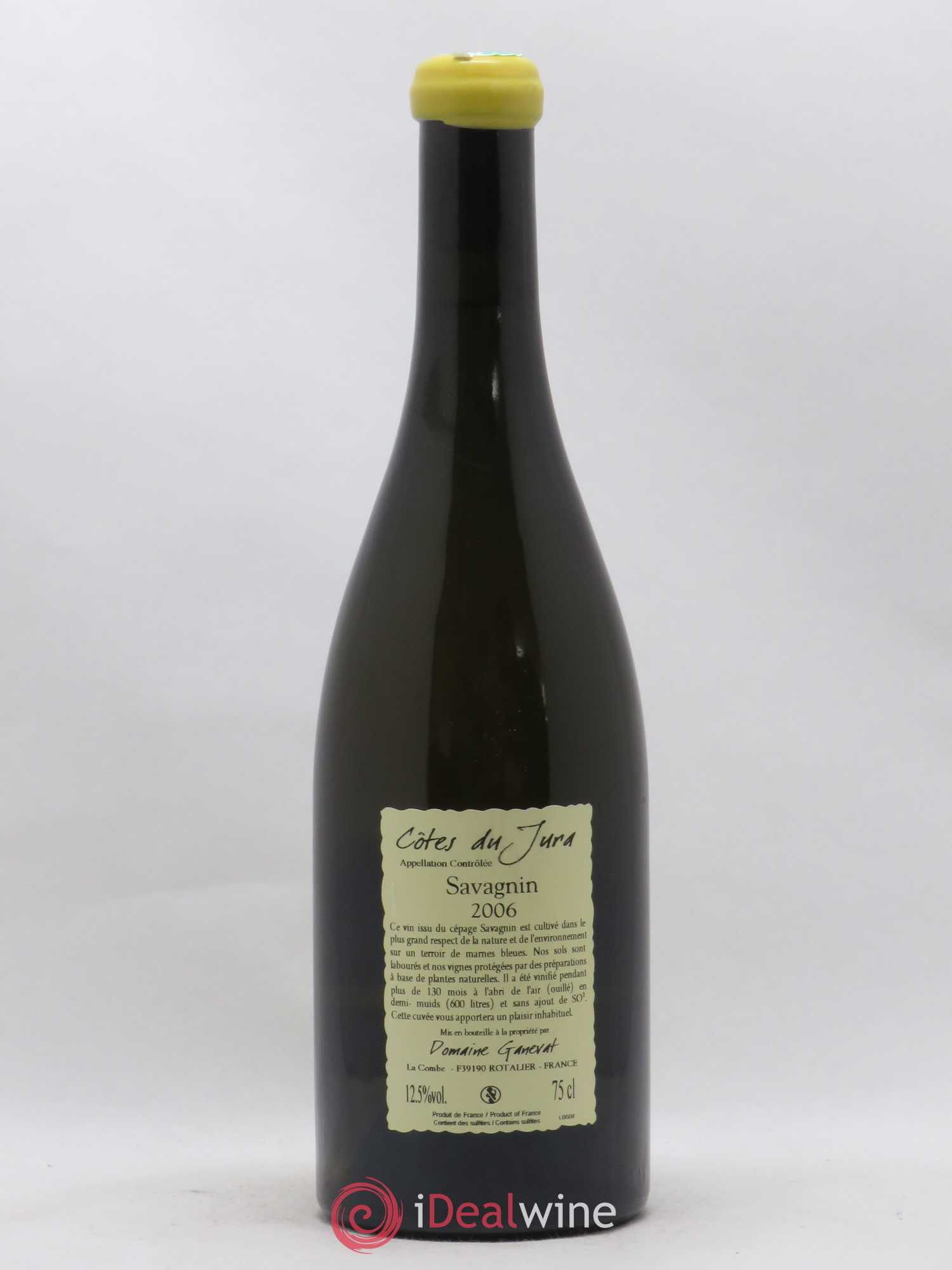 Côtes du Jura Les Vignes de mon Père Jean-François Ganevat (Domaine) 2006 - Lot de 1 bouteille - 1