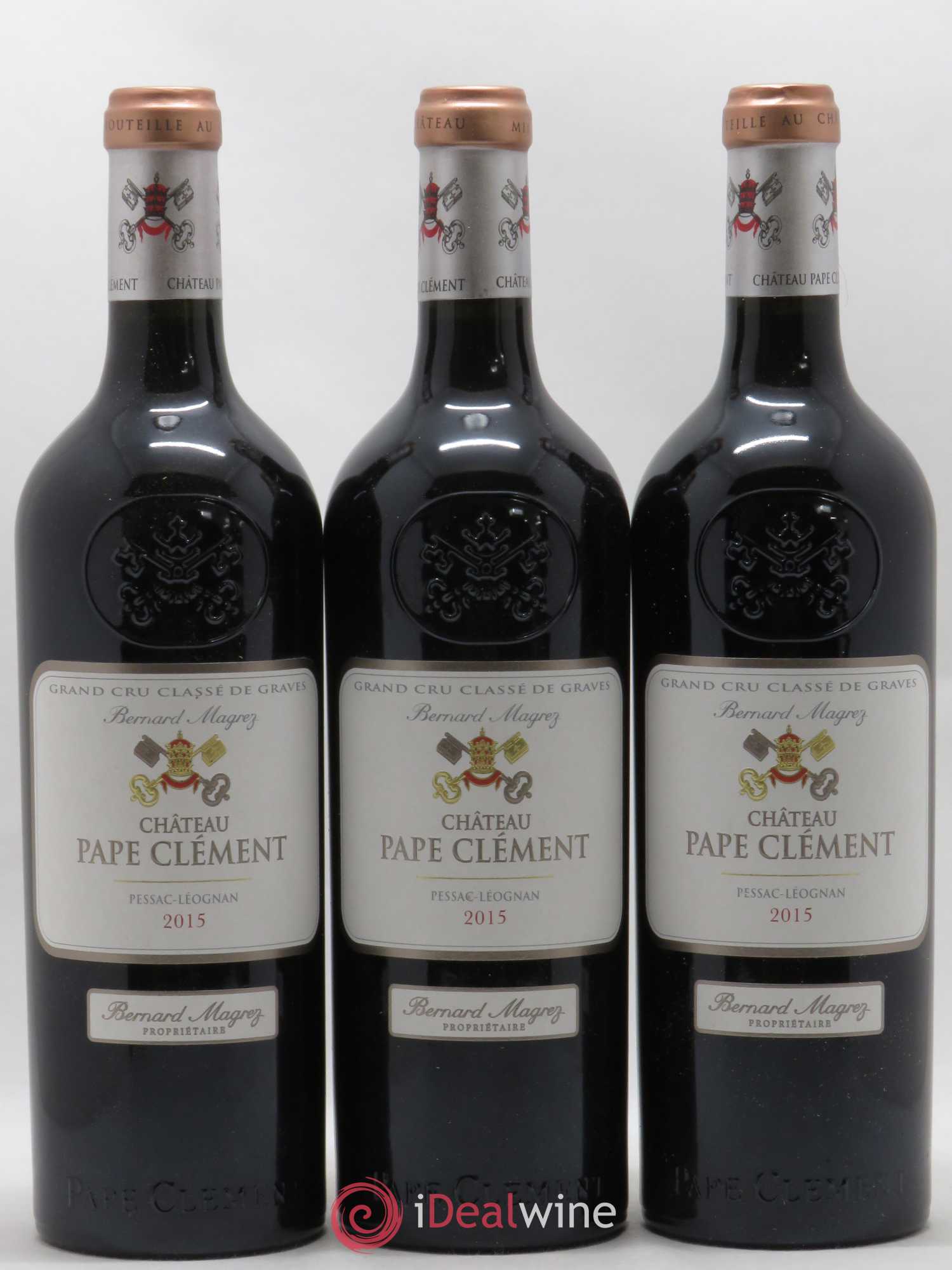 Château Pape Clément Cru Classé de Graves 2015 - Lot de 12 bouteilles - 2