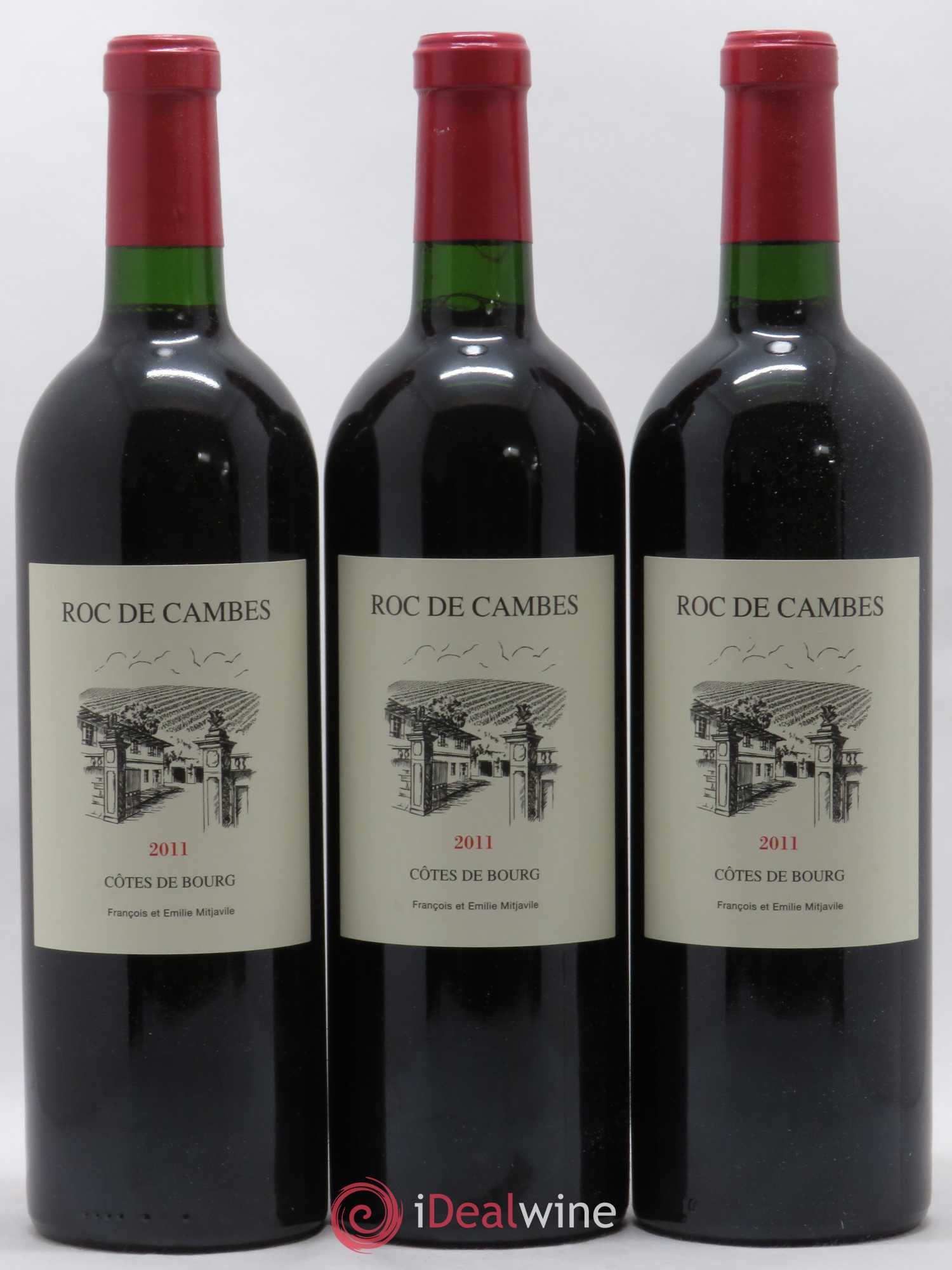 Roc de Cambes 2011 - Posten von 6 Flaschen - 1