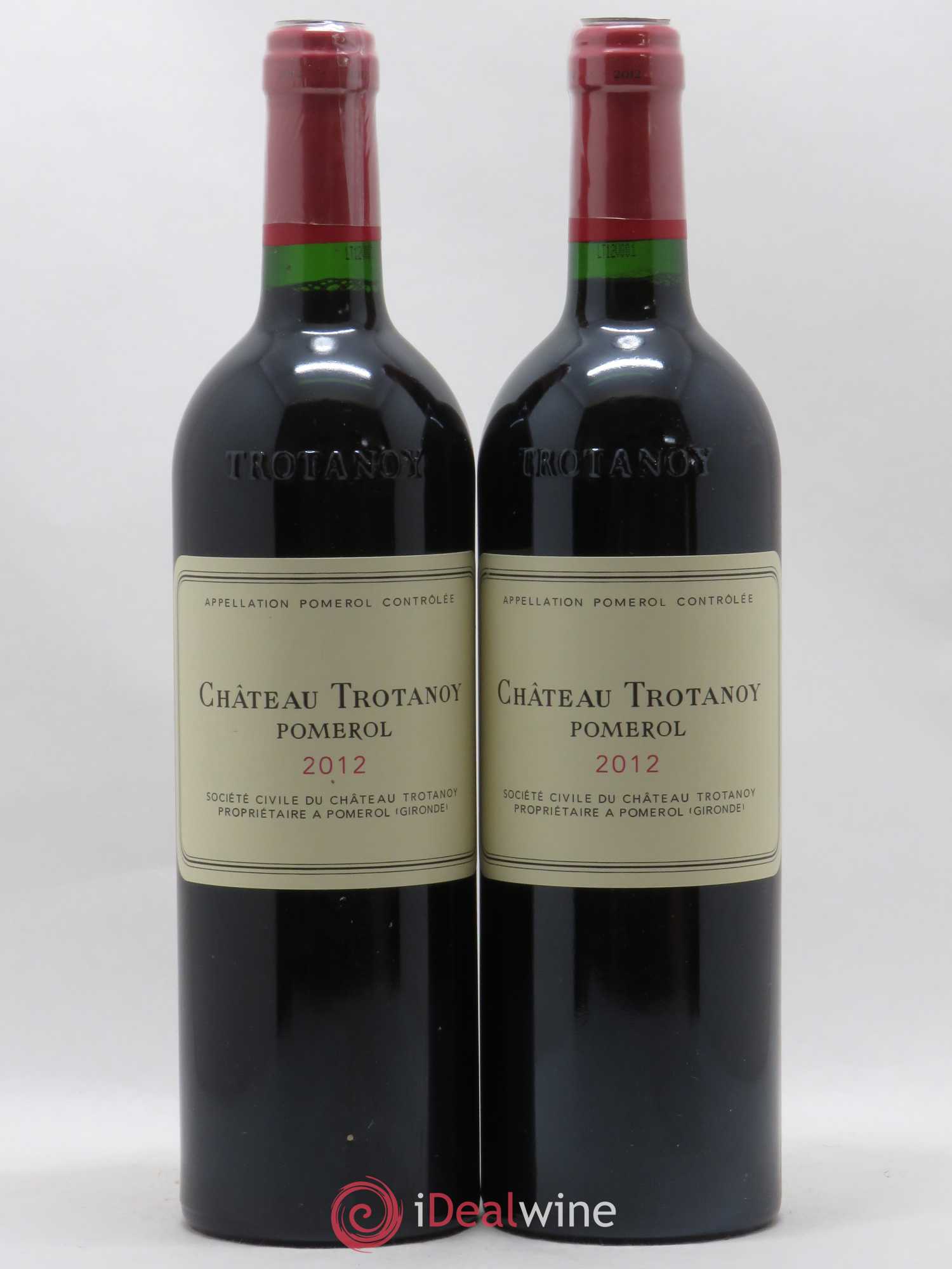 Château Trotanoy 2012 - Lot de 2 bouteilles - 0
