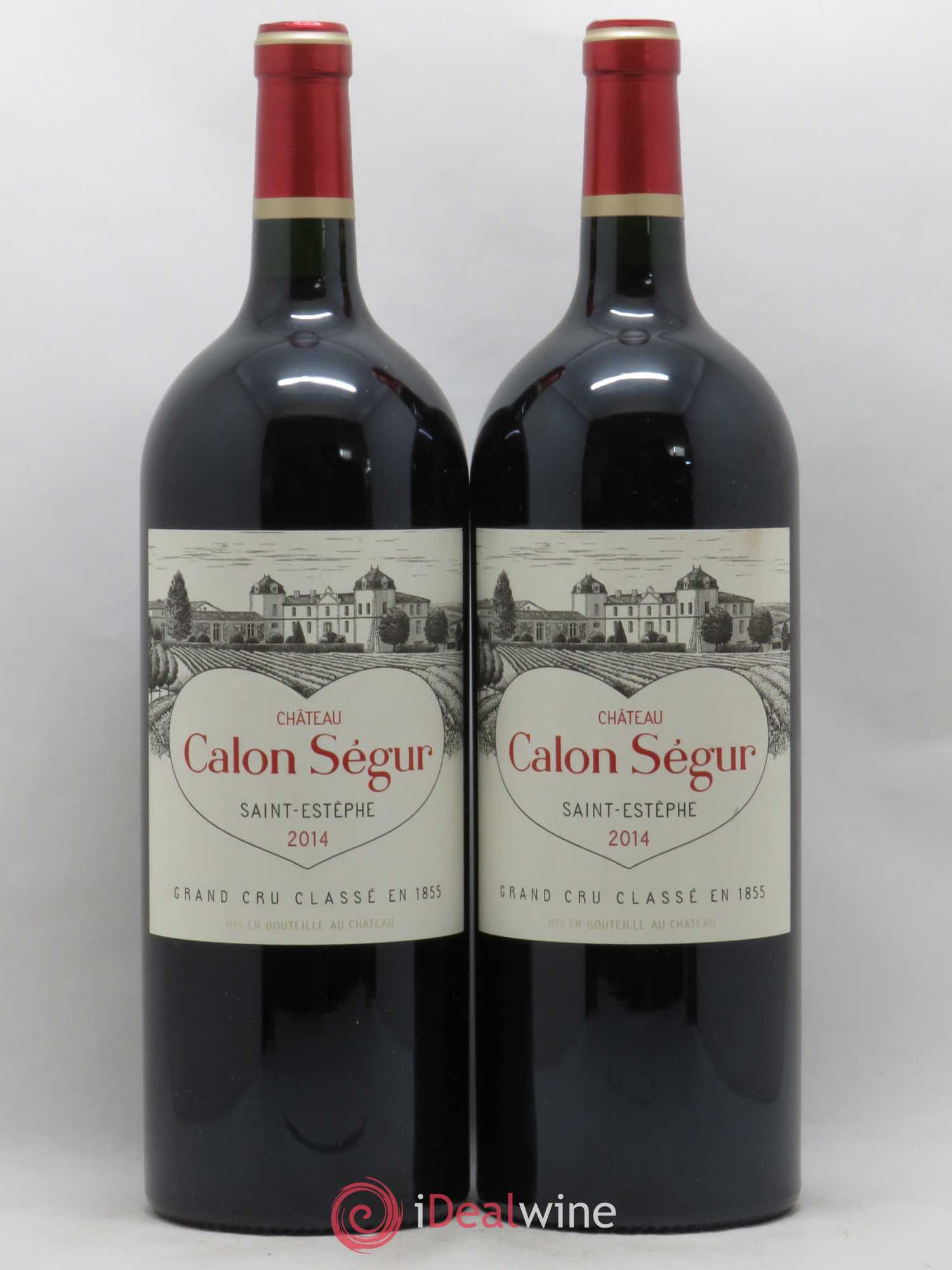 Château Calon Ségur 3ème Grand Cru Classé 2014 - Lot de 2 magnums - 0
