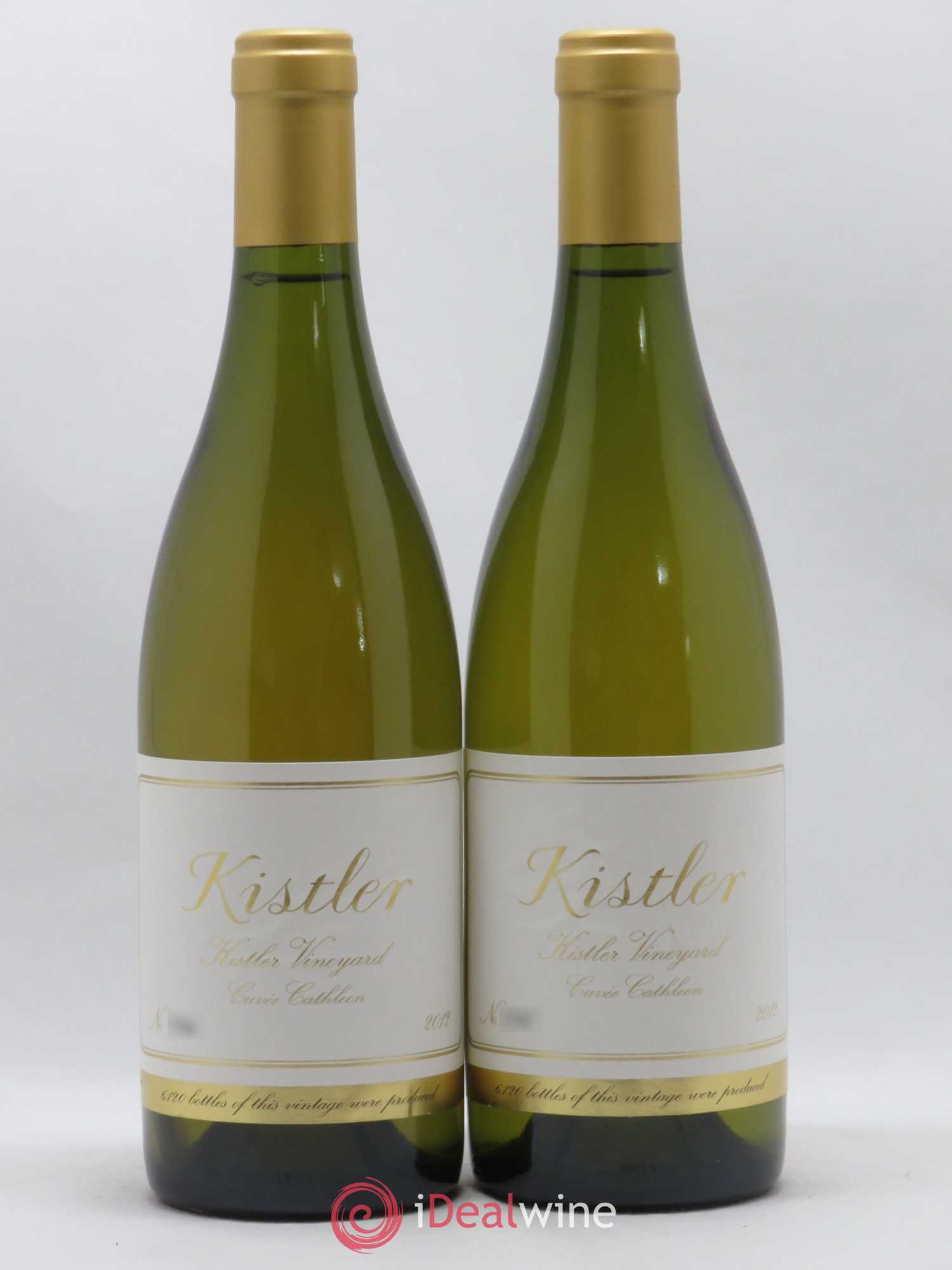 USA Sonoma Valley Kistler Chardonnay cuvée Cathleen 2012 - Posten von 2 Flaschen - 0