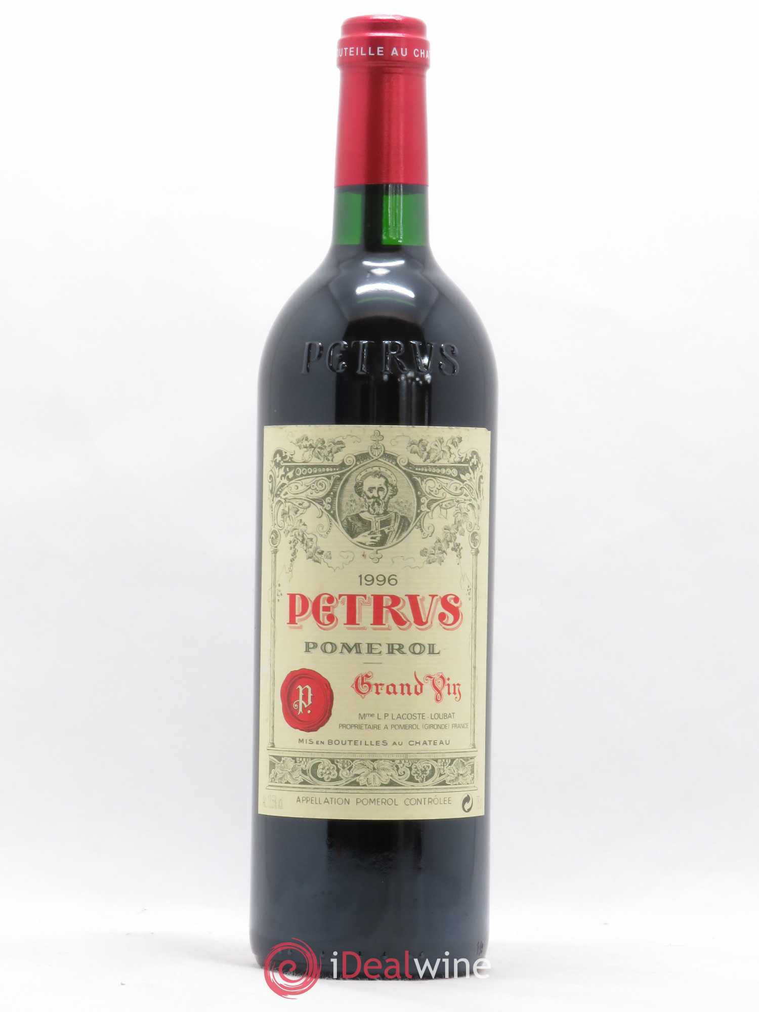 Petrus 1996 - Lot de 1 bouteille - 0