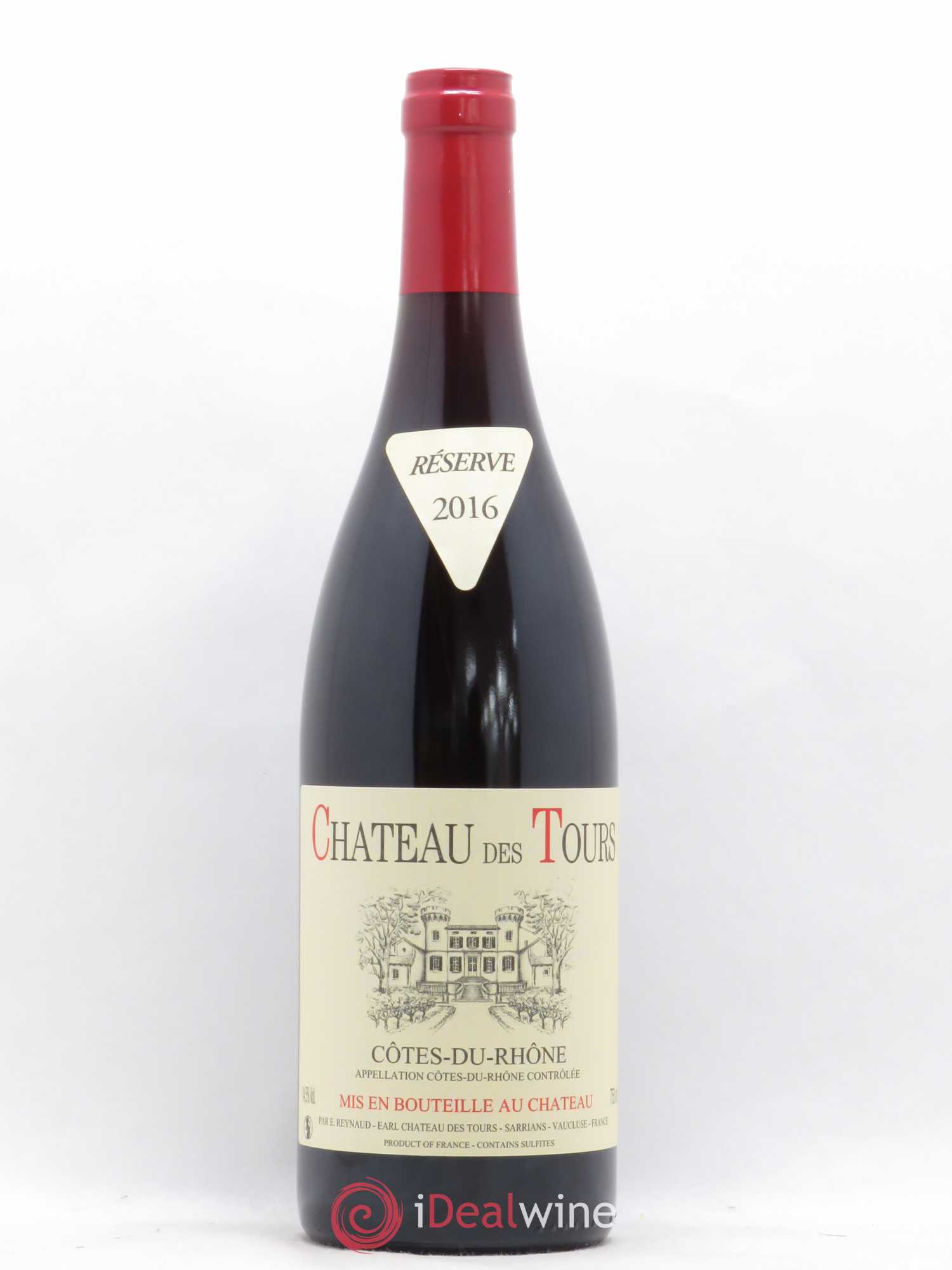 Côtes-du-Rhône Château des Tours Emmanuel Reynaud 2016 - Lot de 1 bouteille - 0