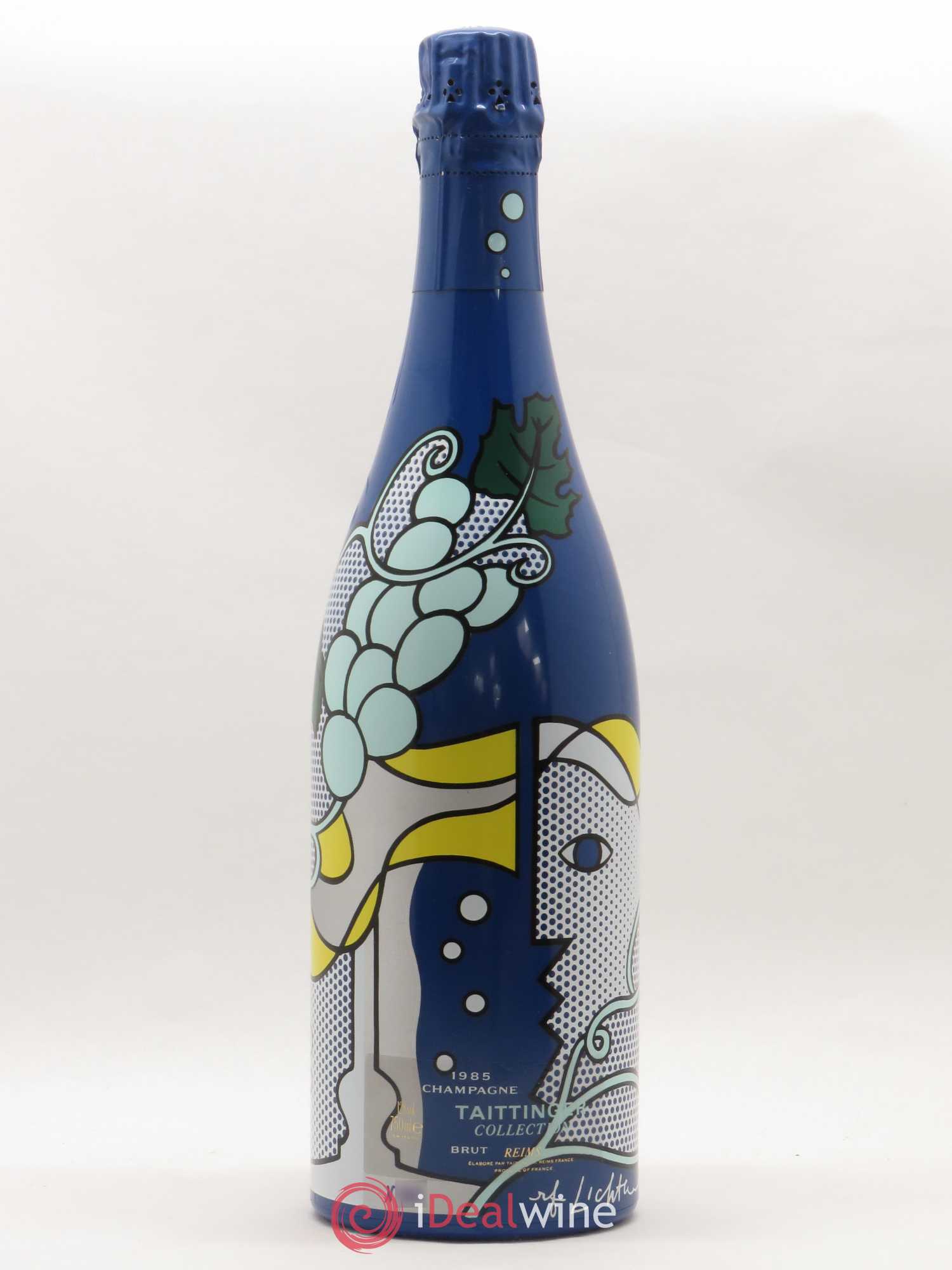 1985 - Collection Lichtenstein Taittinger 1985 - Lot de 1 bouteille - 0