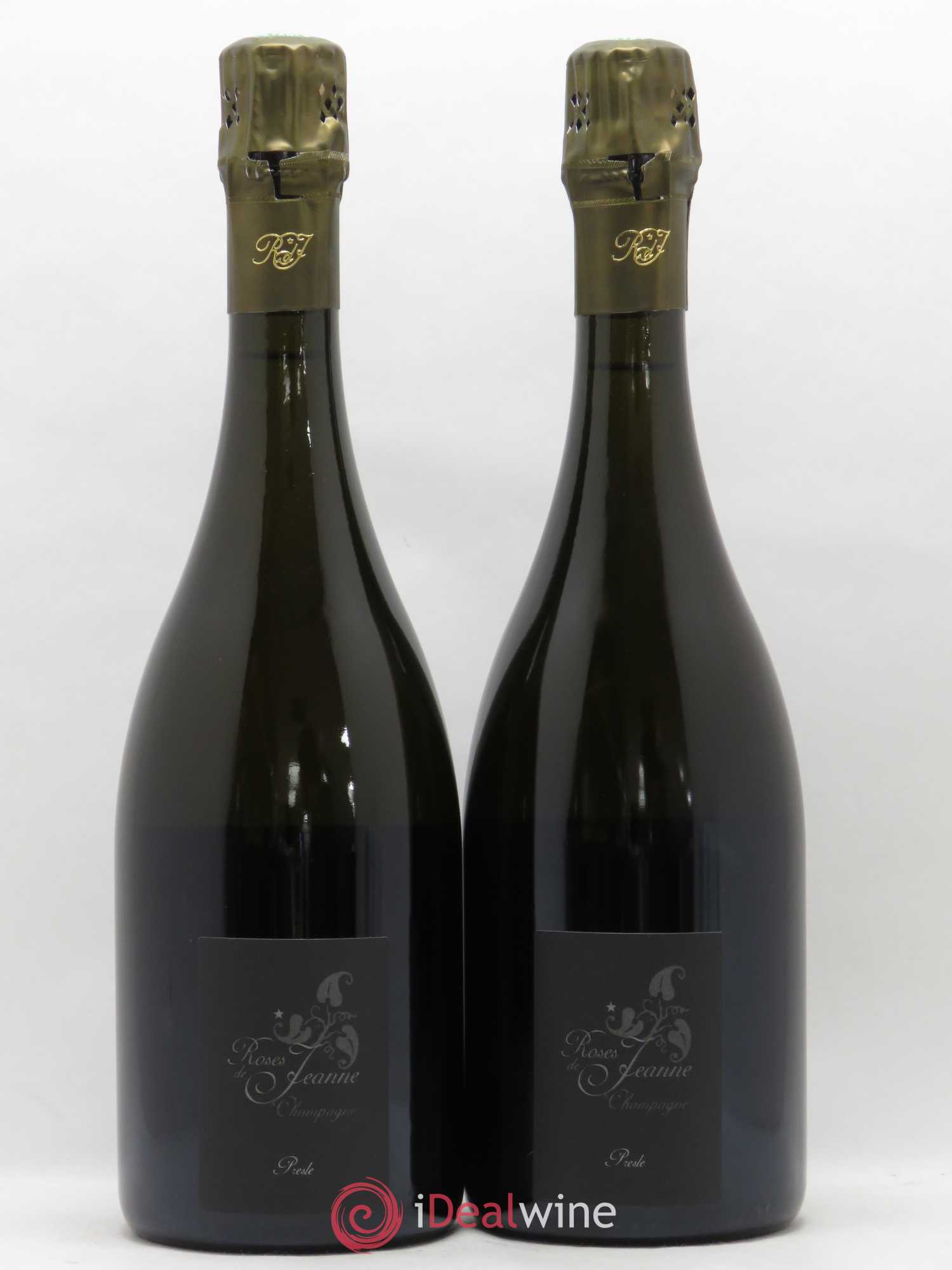 Roses de Jeanne Presle Blanc de Noirs Cédric Bouchard 2015 - Lot de 2 bouteilles - 0