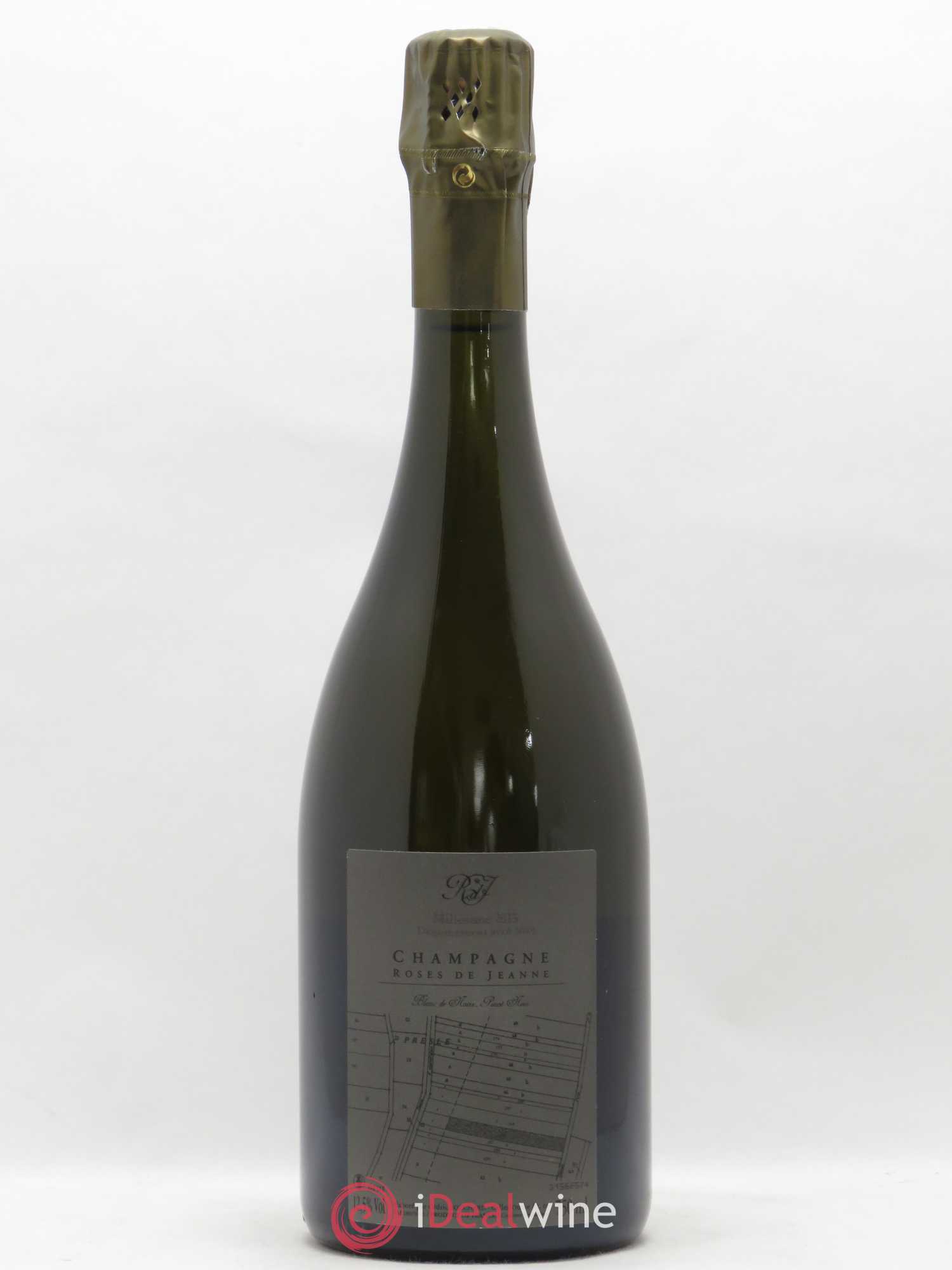 Roses de Jeanne Presle Blanc de Noirs Cédric Bouchard 2015 - Lot de 1 bouteille - 1