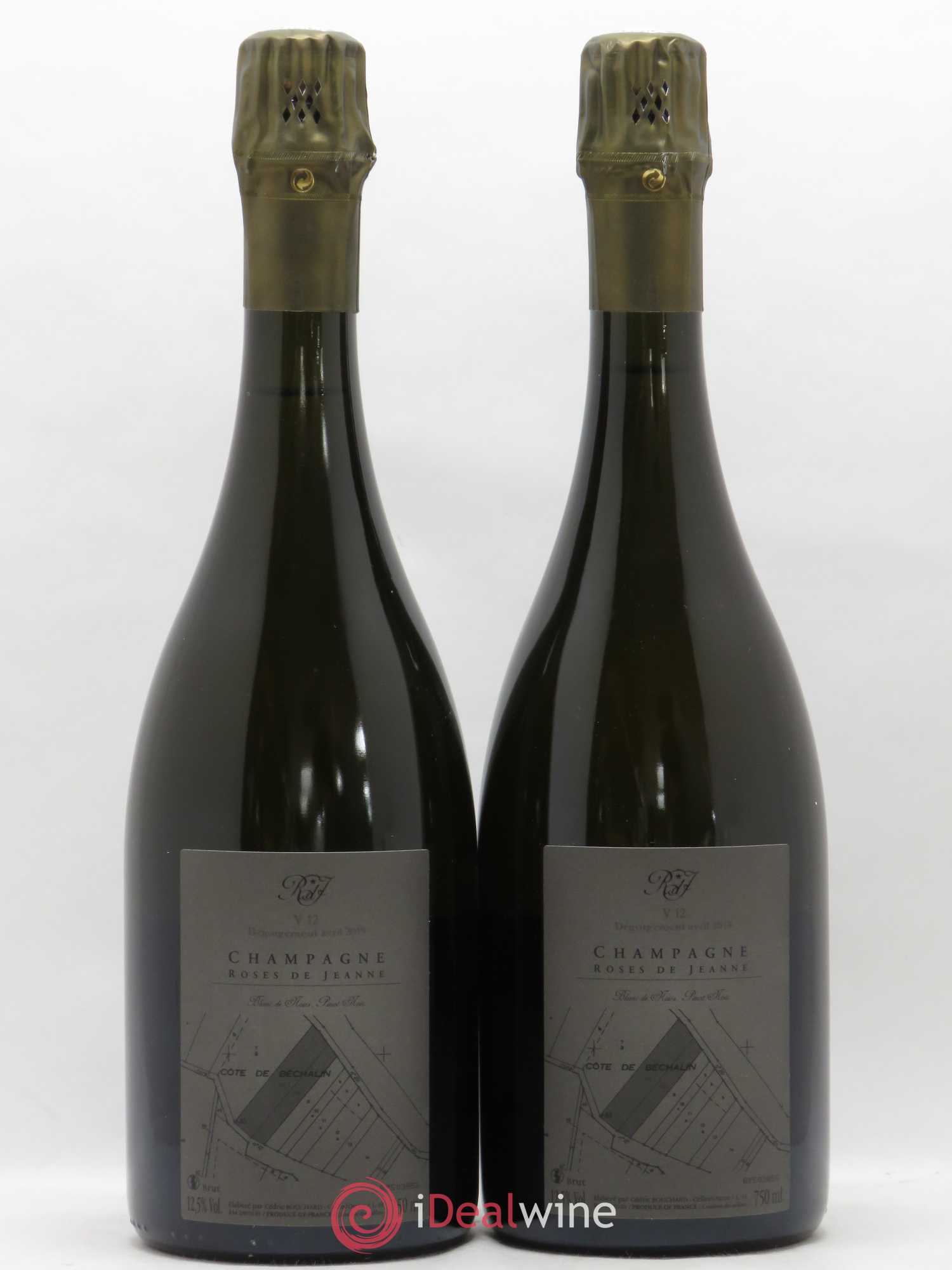 Roses de Jeanne Côte de Béchalin Blanc de Noirs Cédric Bouchard - Lot de 2 bouteilles - 1