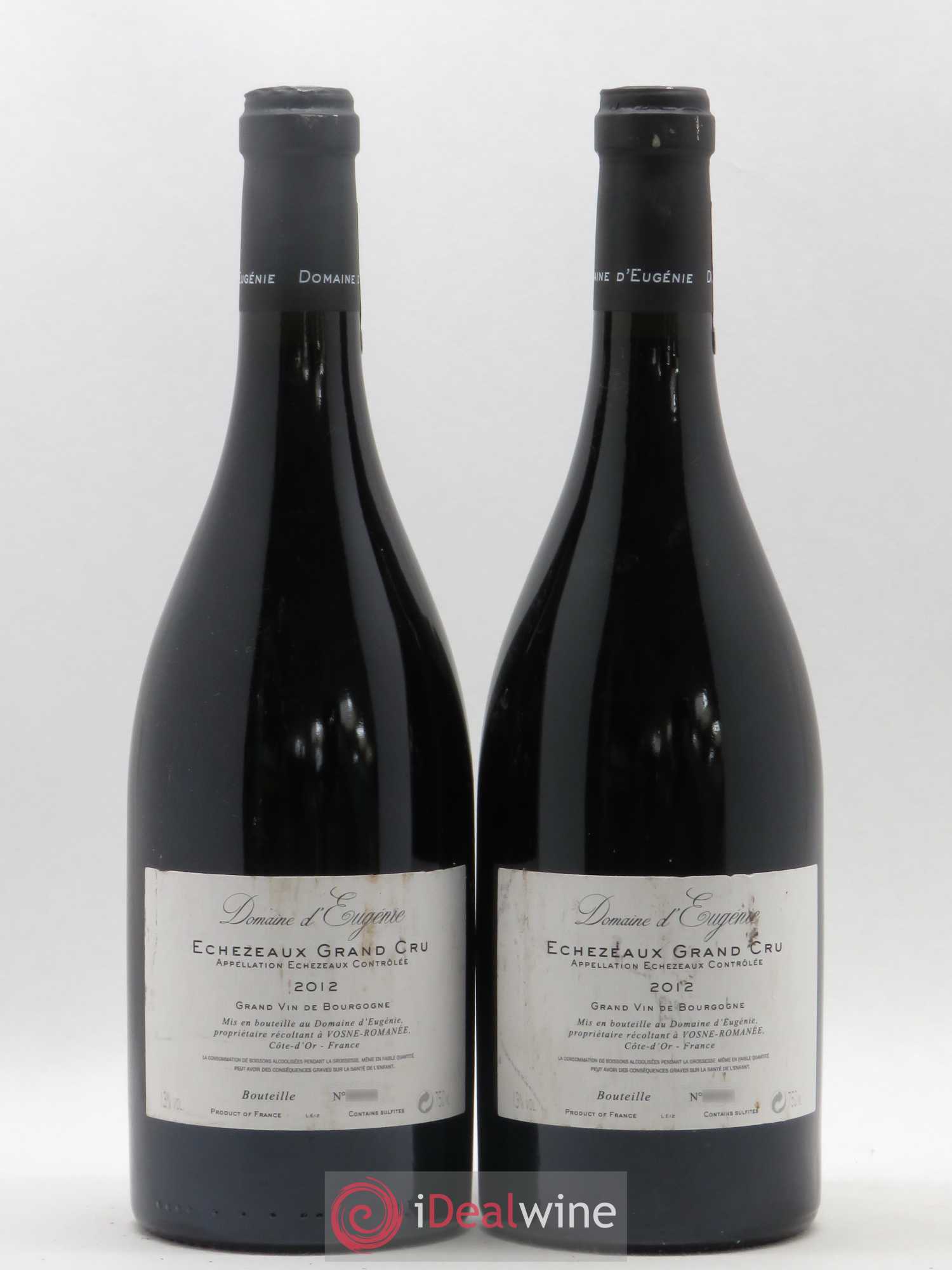 Echezeaux Grand Cru René Engel - Eugénie (Domaine) 2012 - Lot de 2 bouteilles - 1