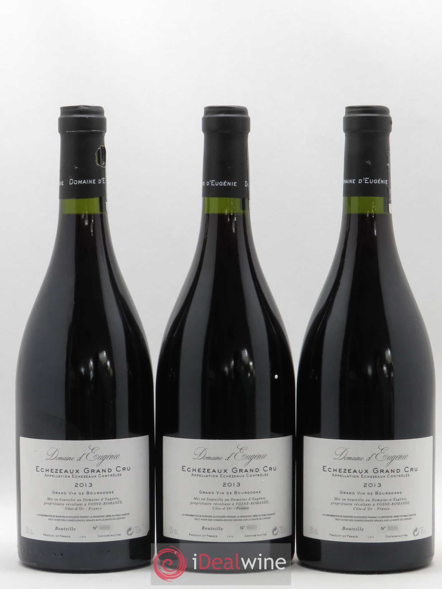 Echezeaux Grand Cru René Engel - Eugénie (Domaine) 2013 - Lot de 3 bouteilles - 1