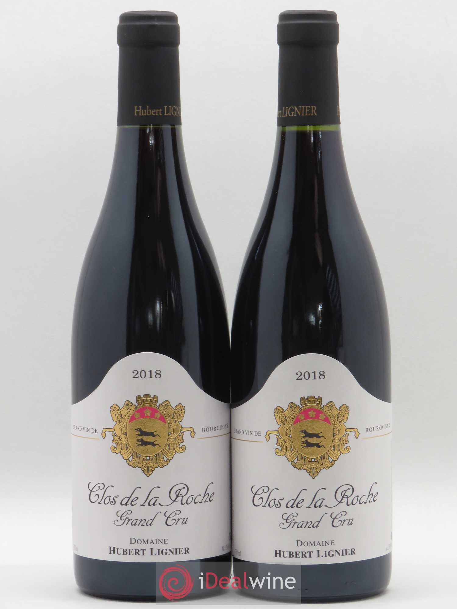 Clos de la Roche Grand Cru Hubert Lignier (Domaine) 2018 - Lot de 2 bouteilles - 0