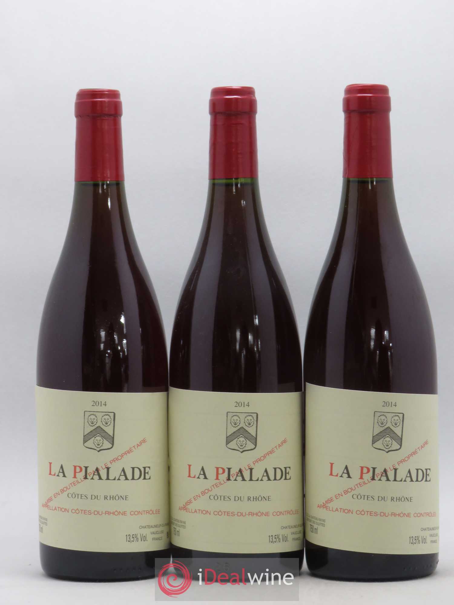 Côtes-du-Rhône La Pialade Emmanuel Reynaud 2014 - Lot de 3 bouteilles - 0