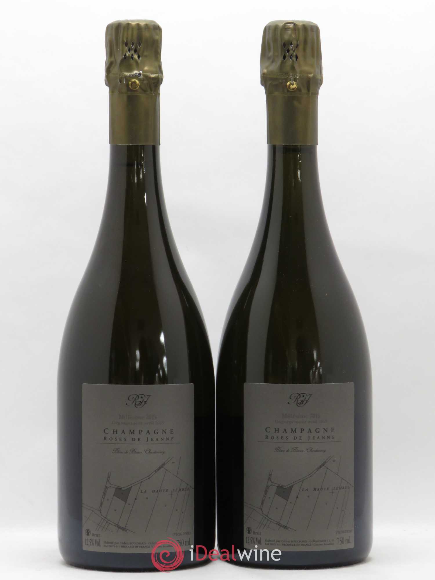 Roses de Jeanne La Haute-Lemblé Cédric Bouchard 2015 - Lot de 2 bouteilles - 1