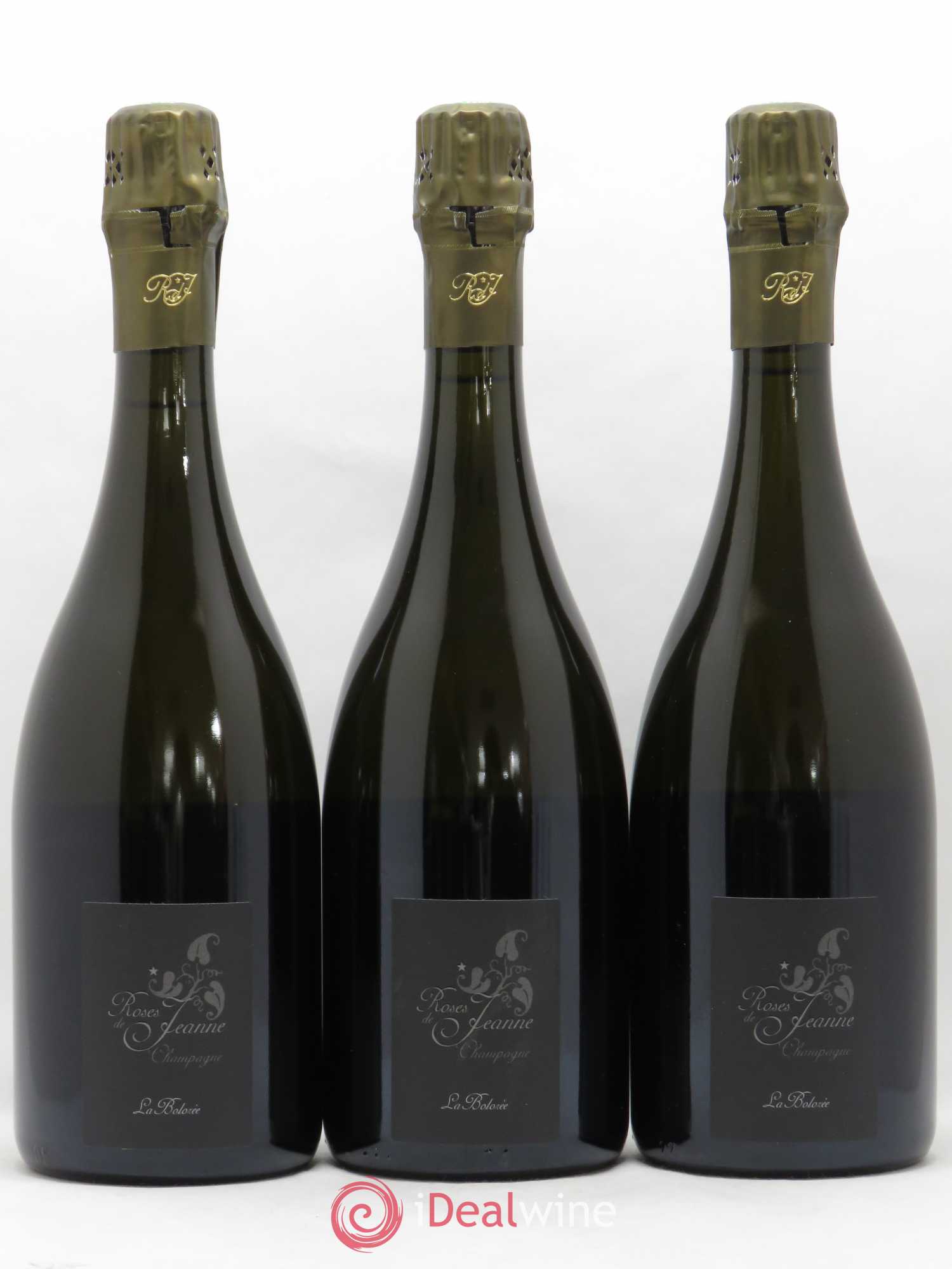 Roses de Jeanne La Bolorée Cédric Bouchard 2015 - Lot de 3 bouteilles - 0