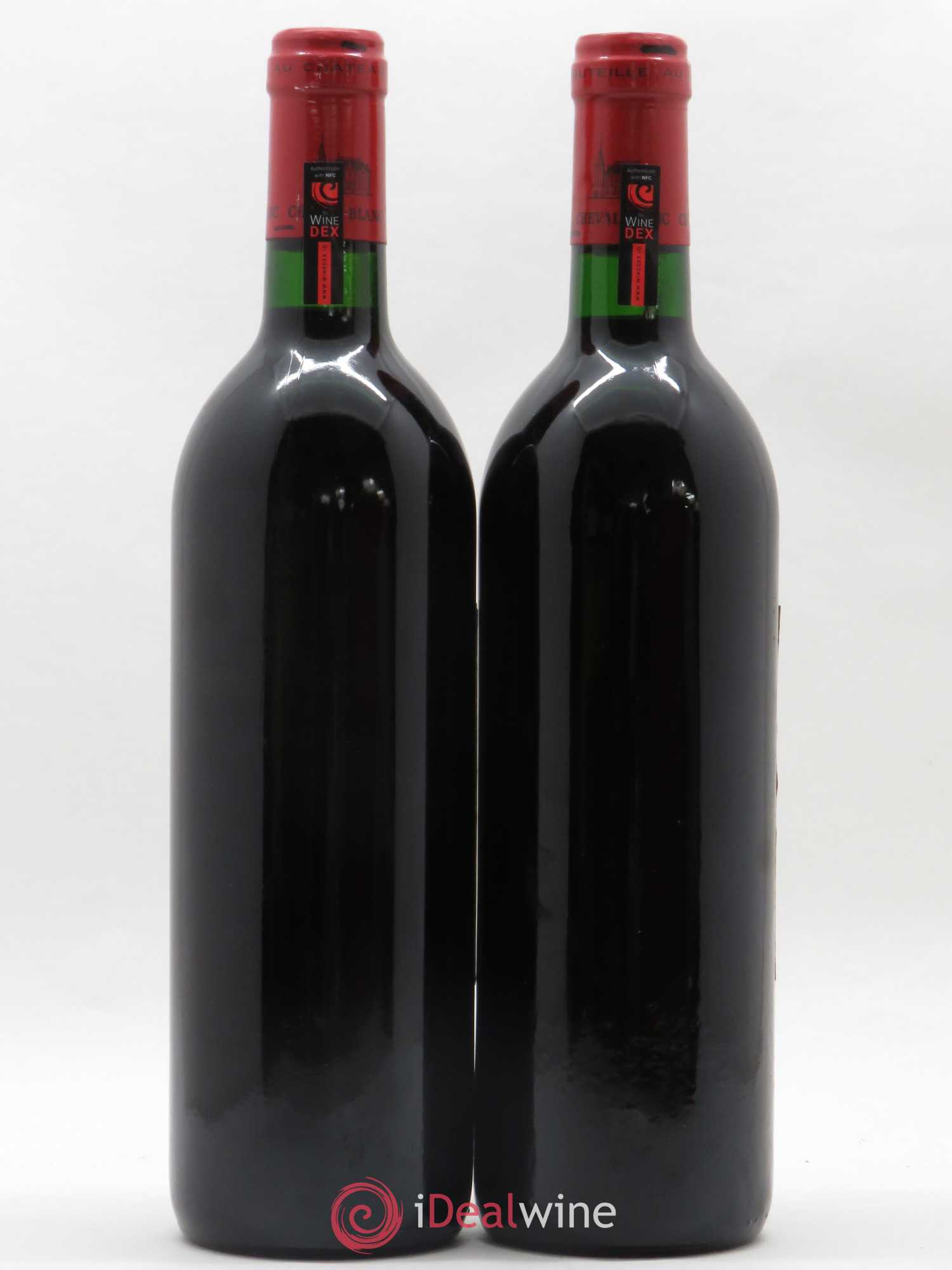 Château Cheval Blanc 1er Grand Cru Classé A 1990 - Lot de 2 bouteilles - 1