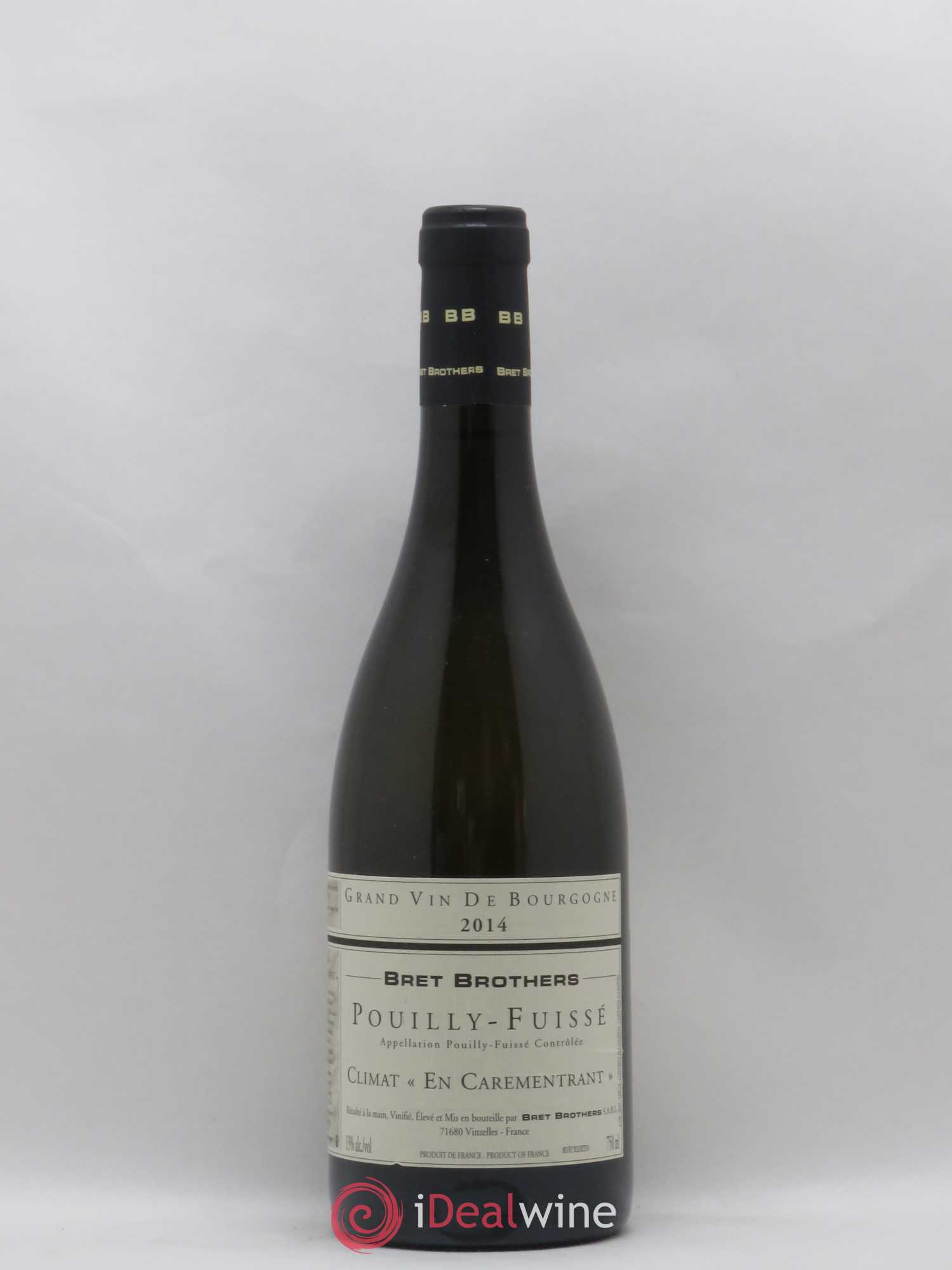 Pouilly-Fuissé En Carementrant Bret Brothers 2014 - Lot de 1 bouteille - 0