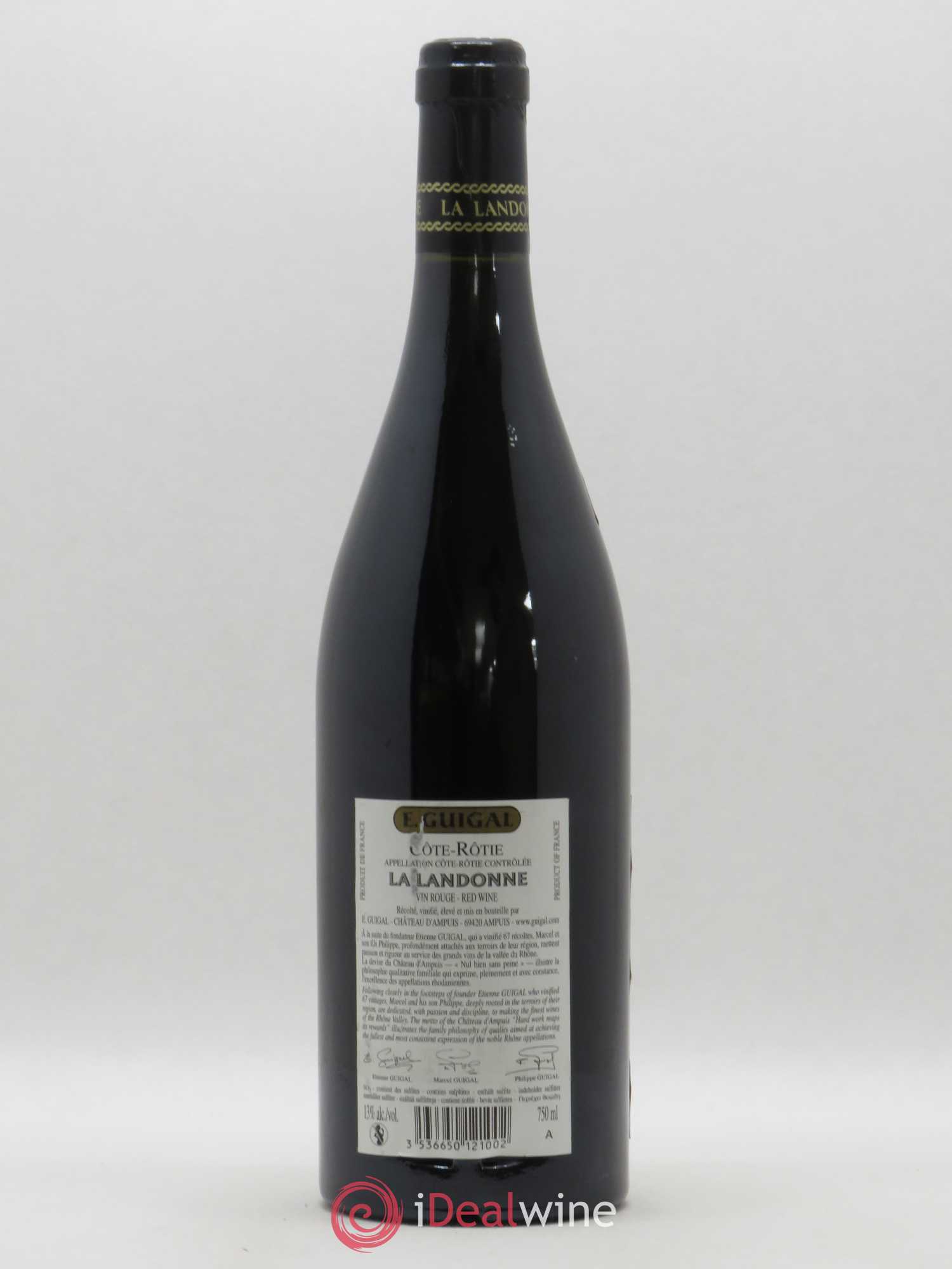 Côte-Rôtie La Landonne Guigal 2007 - Lot de 1 bouteille - 1