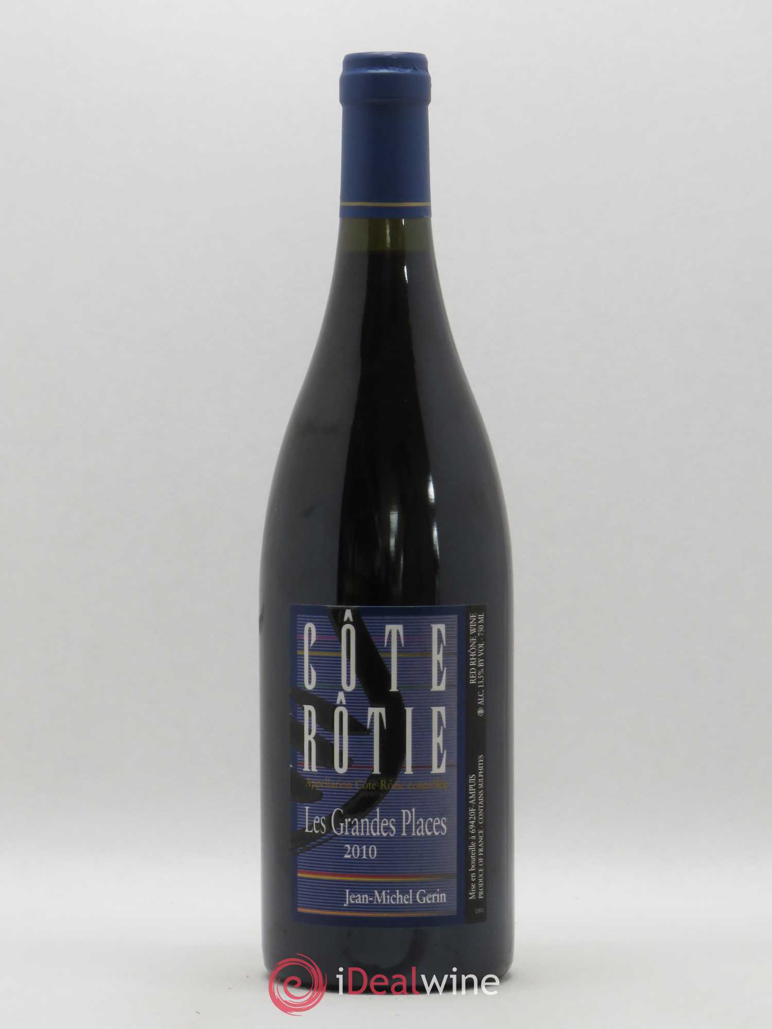 Côte-Rôtie Les Grandes Places Jean-Michel Gerin 2010 - Lot de 1 bouteille - 0