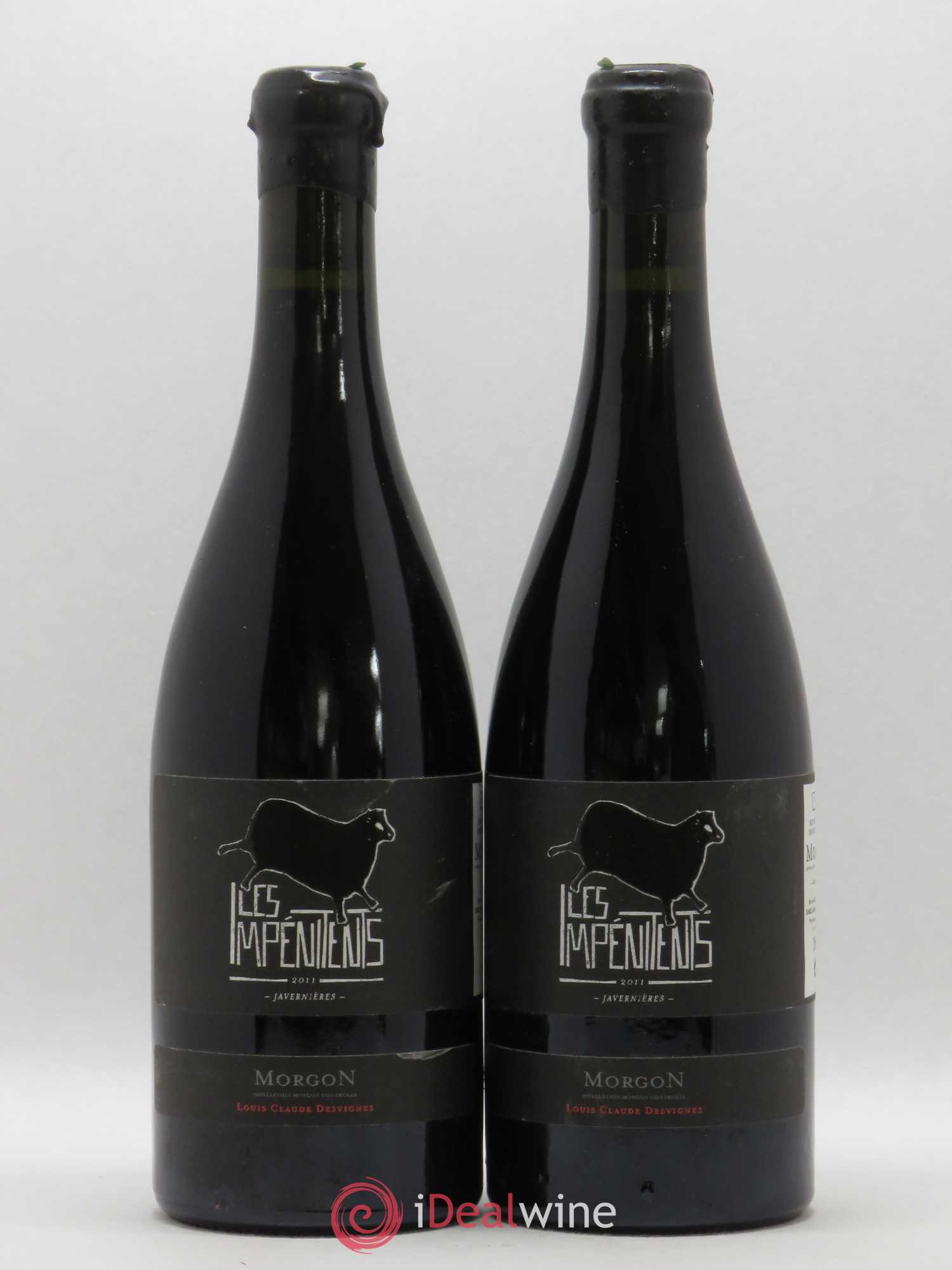 Morgon Javernières Les Impénitents Louis-Claude Desvignes 2011 - Lot de 2 bouteilles - 0
