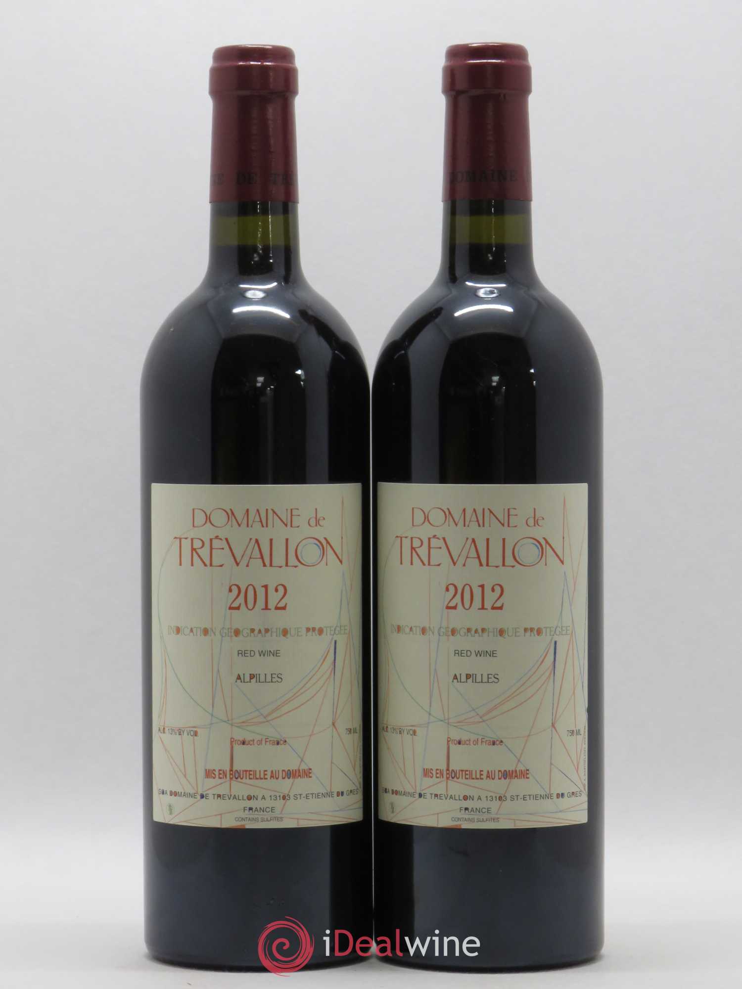 Alpilles Trévallon (Domaine de) Eloi Dürrbach 2012 - Lot de 2 bouteilles - 0