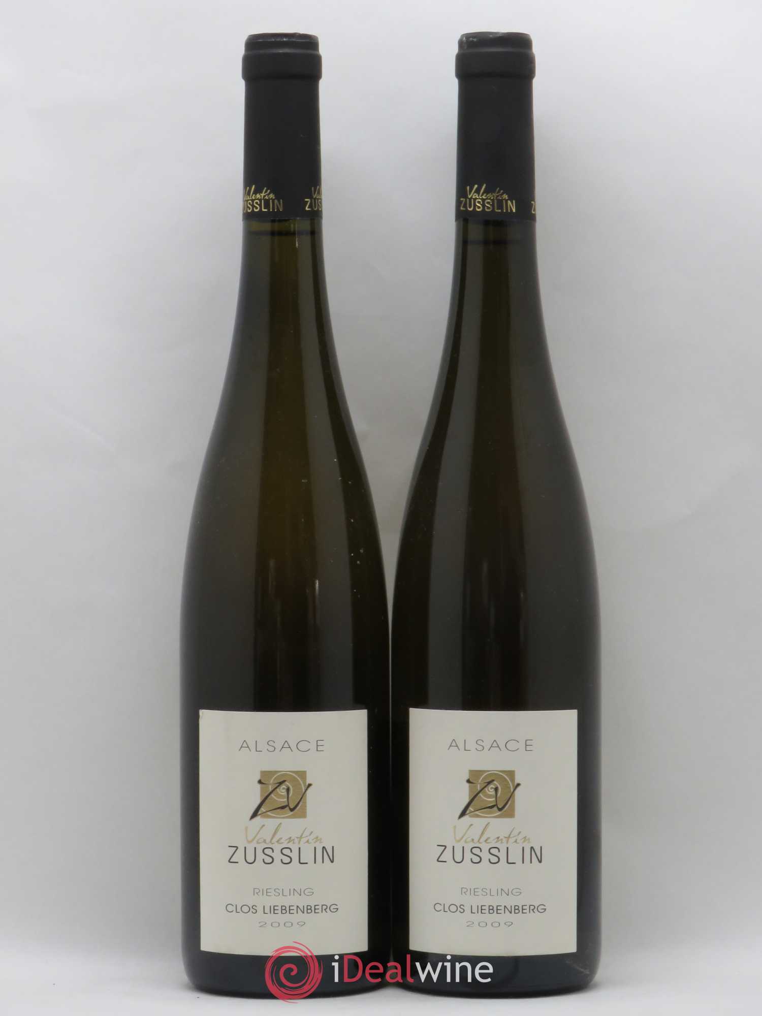 Alsace Riesling Clos Liebenberg Valentin Zusslin (Domaine) 2009 - Lot de 2 bouteilles - 0