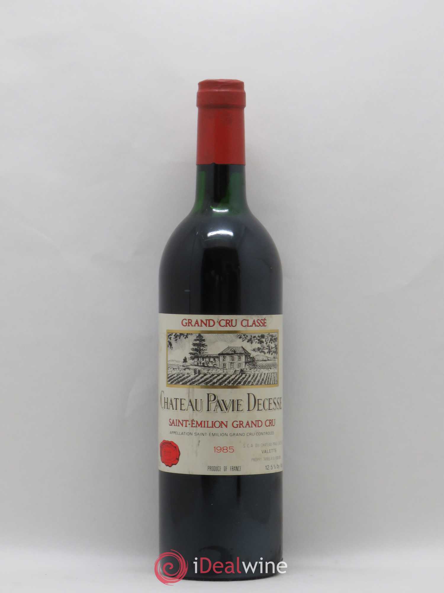 Château Pavie Decesse Grand Cru Classé 1985 - Lot de 1 bouteille - 0